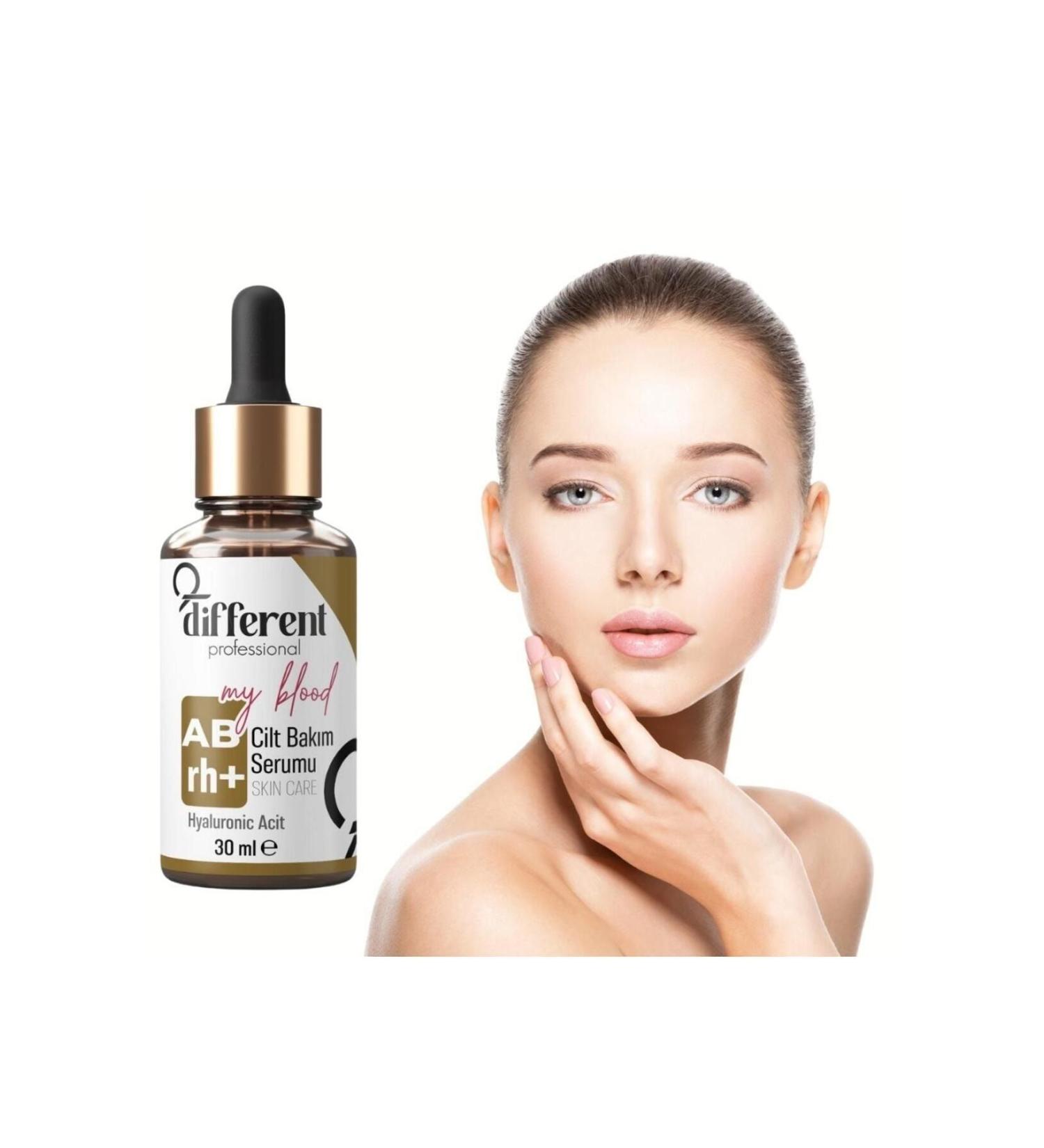 DIFFERENT PROFESSIONAL Ab Rh Blood Group Specific Skin Renewing Moisturizing Anti-Spot Brightening Care Serum