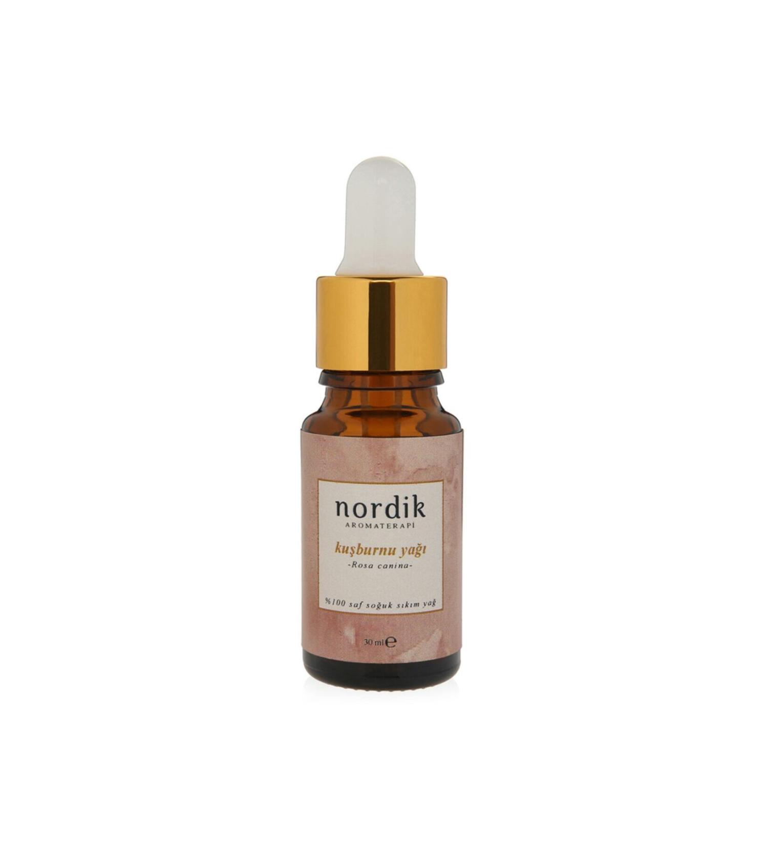 Nordic Aromatherapy Anti-Aging and Anti-Spot Moisturizer Pure Rosehip Oil 30 ml
