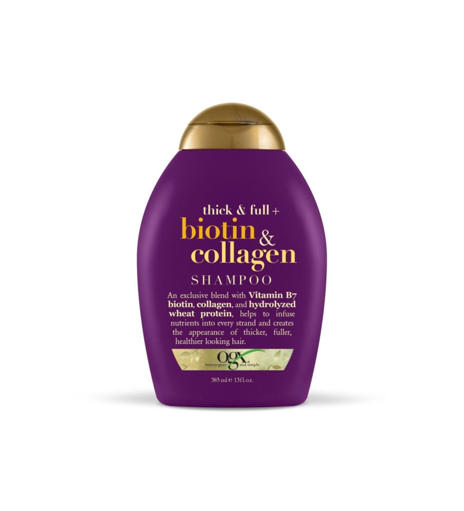 OGX Plumping Biotin & Collagen Shampoo 385 Ml