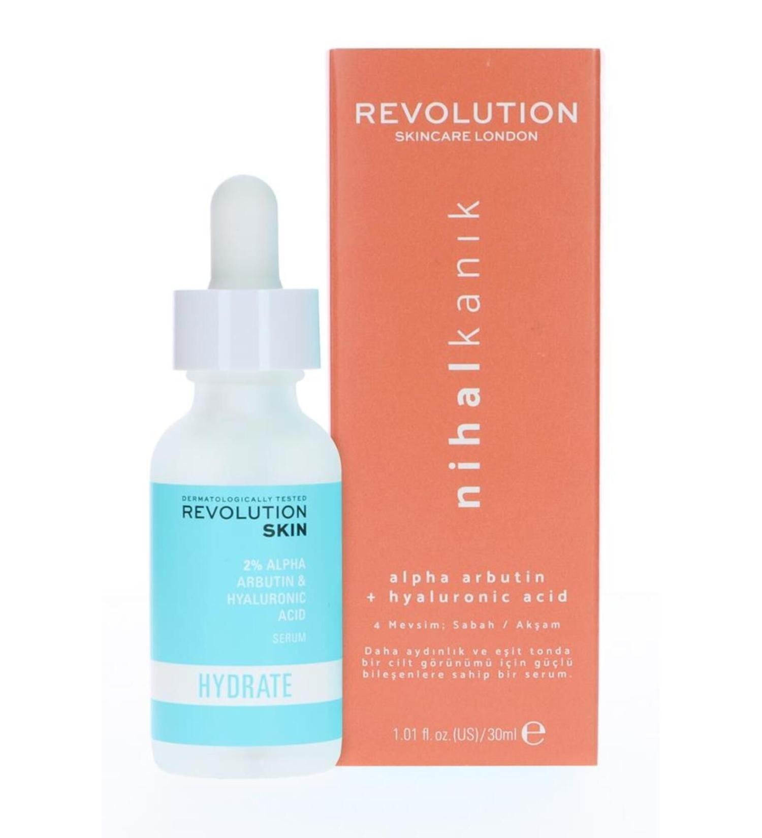 REVOLUTION SK NCARE Revolution X Nihal 2% Alpha Arbutin&ha Serum 30ml - Buy Online on GoSupps.com