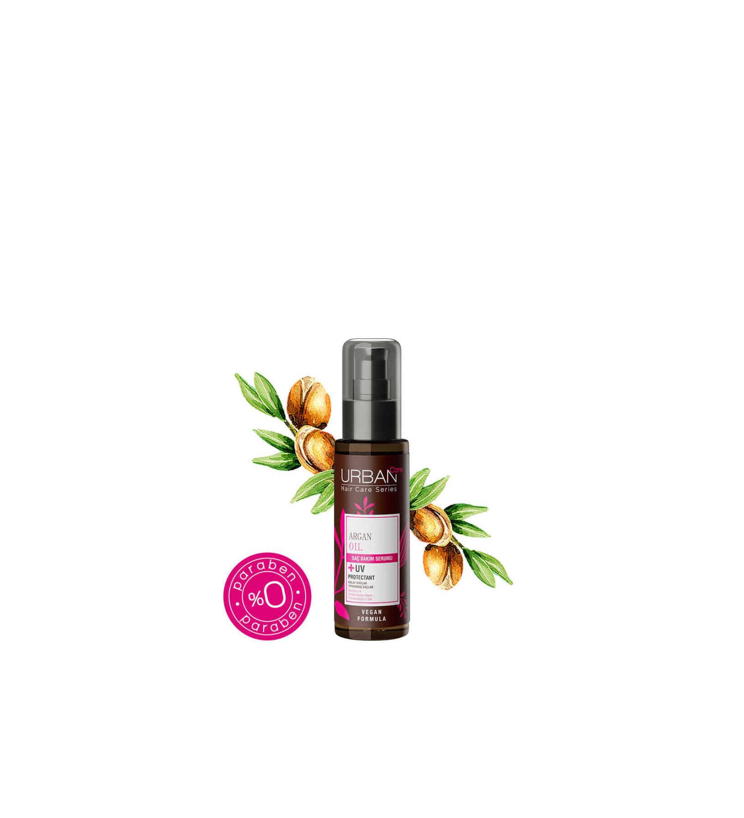 Urban Care Argan Oil & Keratin Nourishing and Anti-Breakage Hair Care Serum 75ml