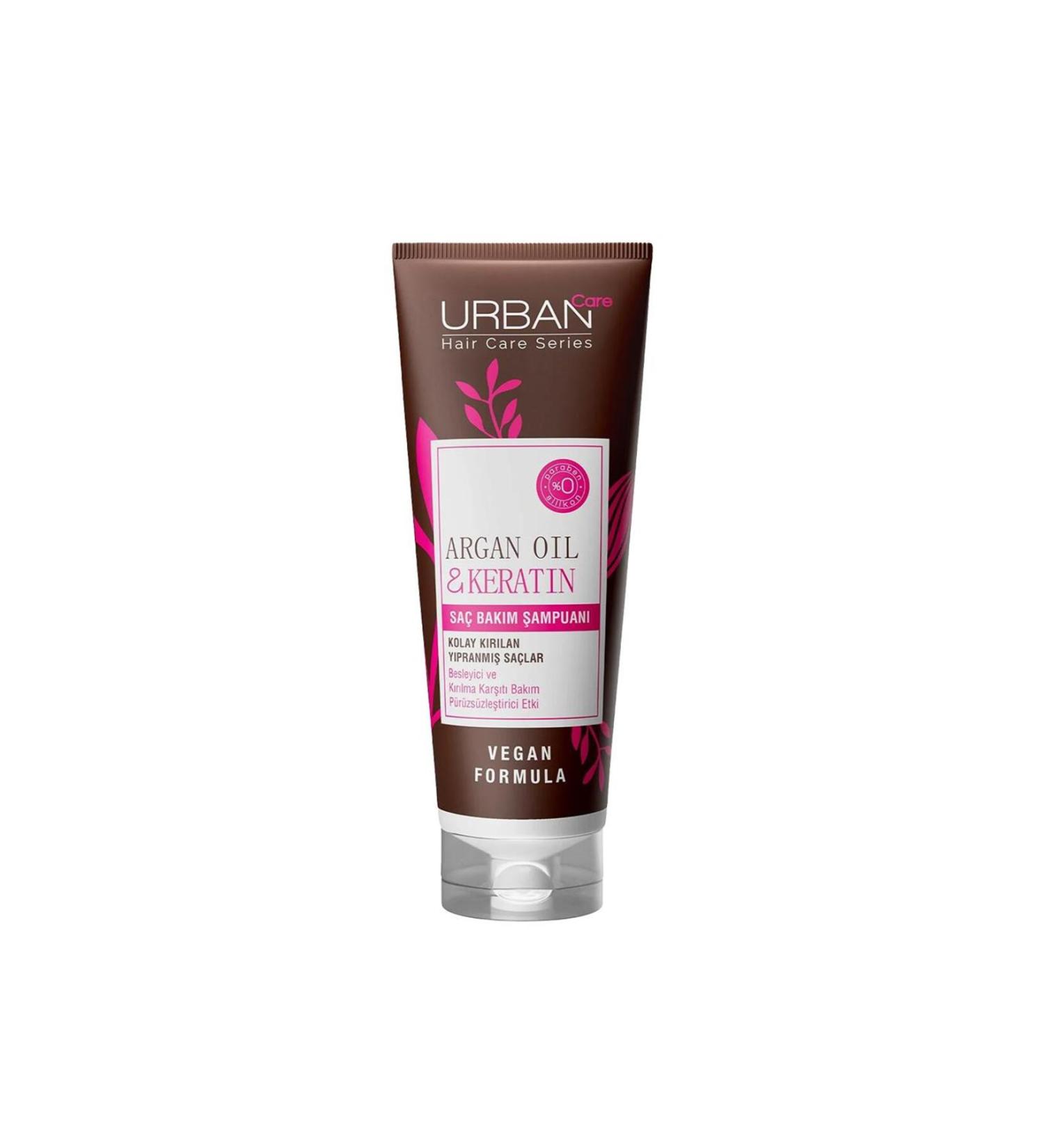 Urban Care Argan Oil Keratin Shampoo 250 ml