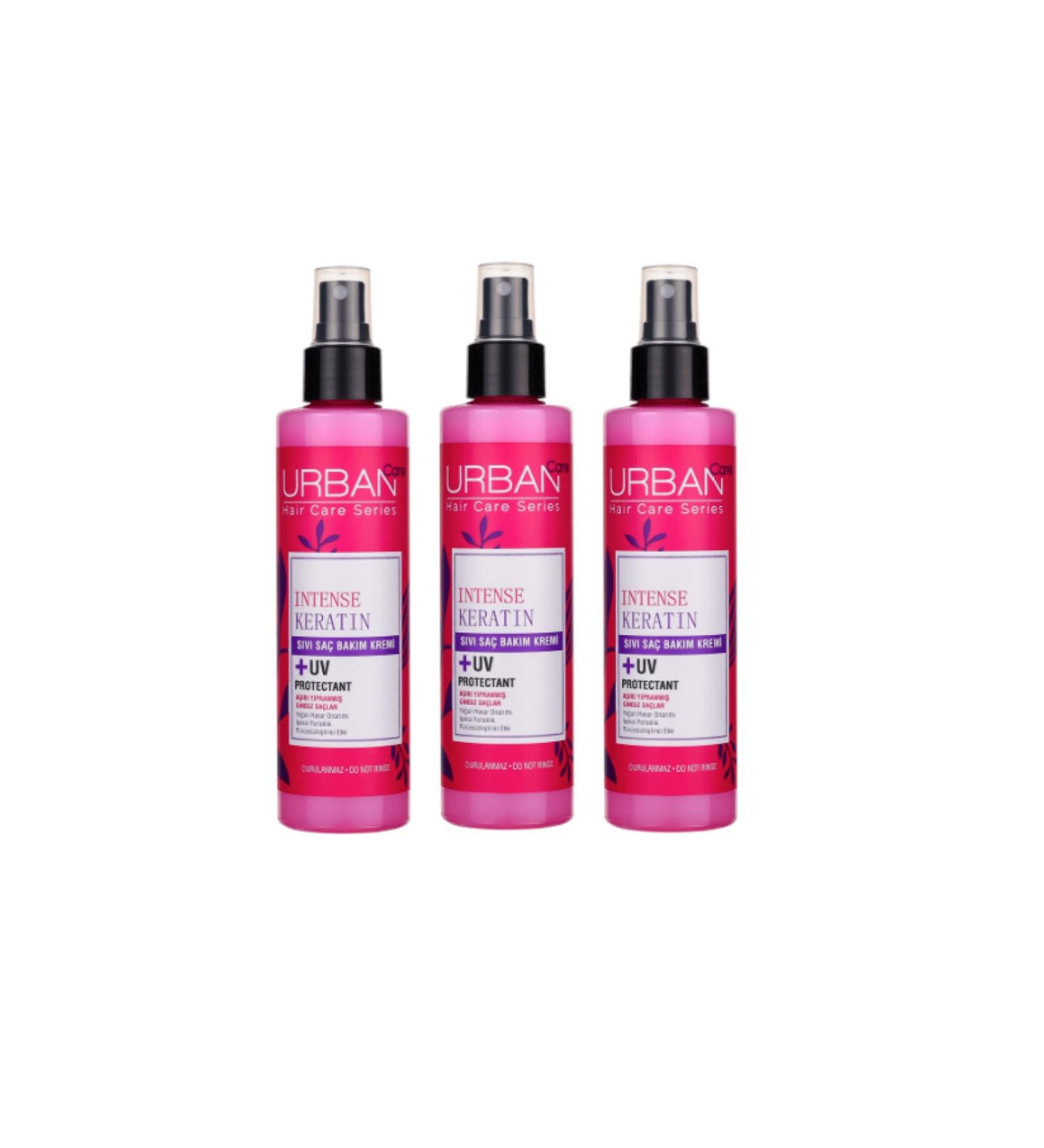 Urban Care Liquid Hair Care Conditioner Intense Keratin 200 Ml X3 Pieces