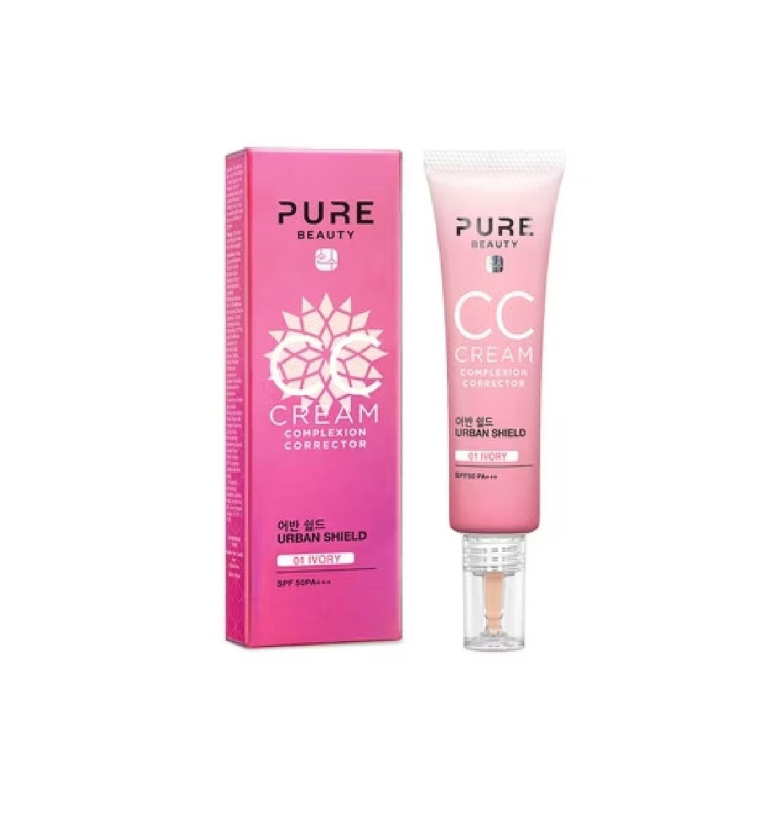 PURE BEAUTY CC Cream (SPF) Ivory(01) 30ml MRCLE250908
