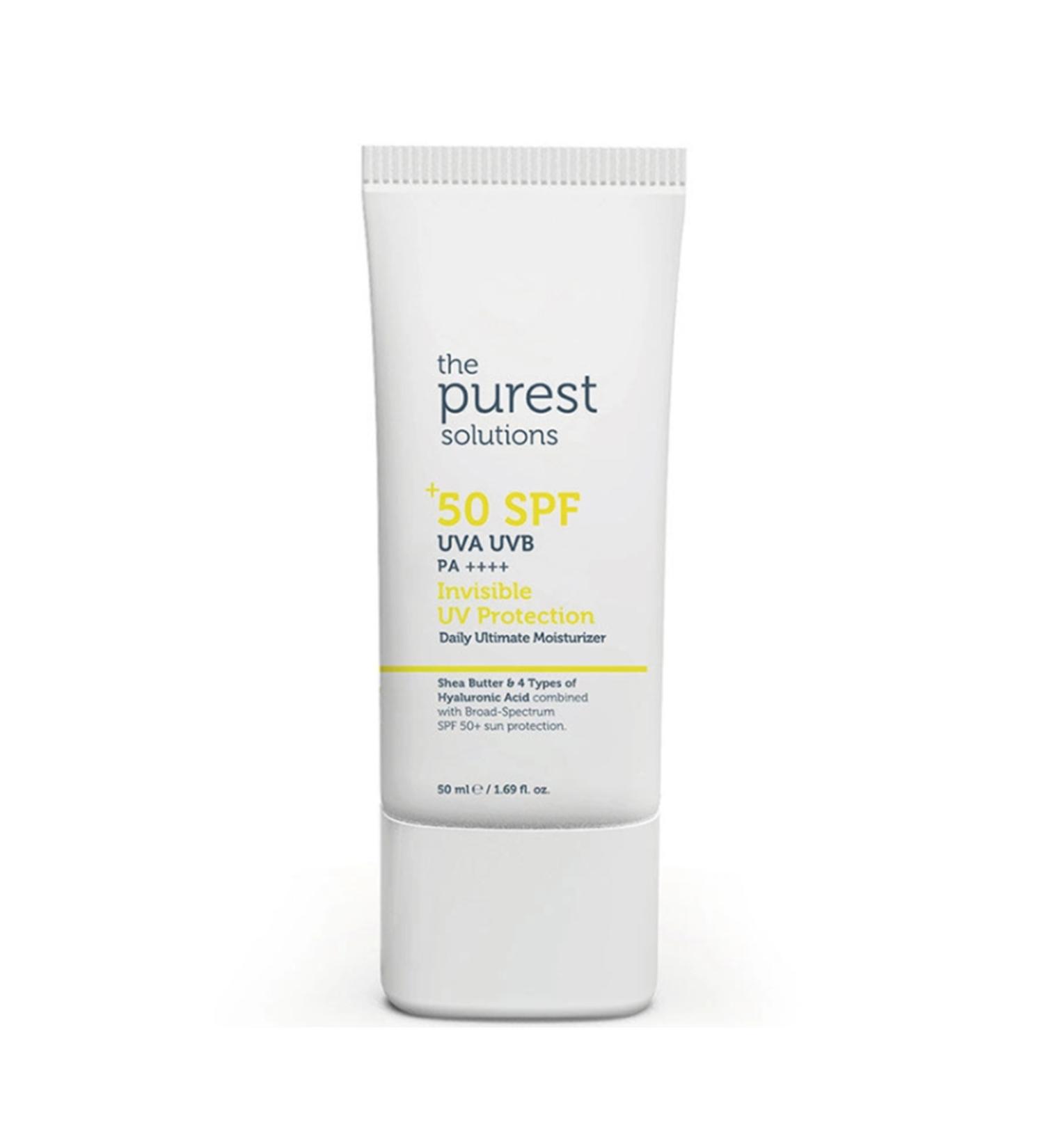 The Purest Solutions Revitalizing Sunscreen that Gives Moisture to the Skin For Lifeless-Dry Skin SPF50+ 50 ml - Buy Online on GoSupps.com