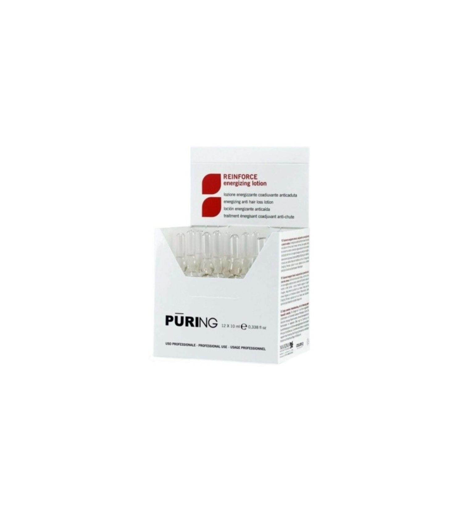 PURING Reinforce Energizing Lotion Lifeless Hair Lotion 12x10ml