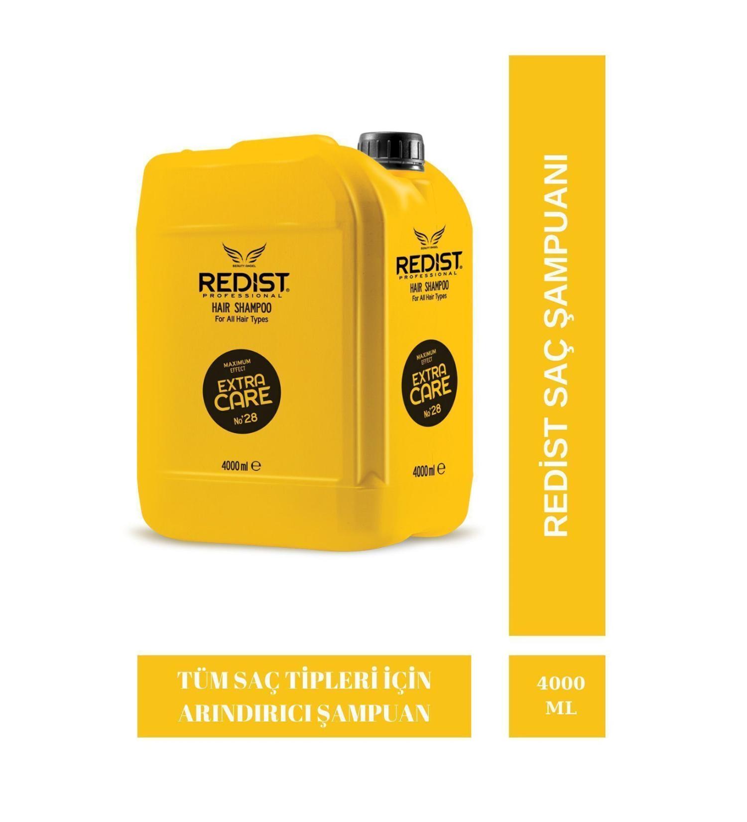 Redist Hairdresser Type Fast Hair Care Shampoo 4000 ml