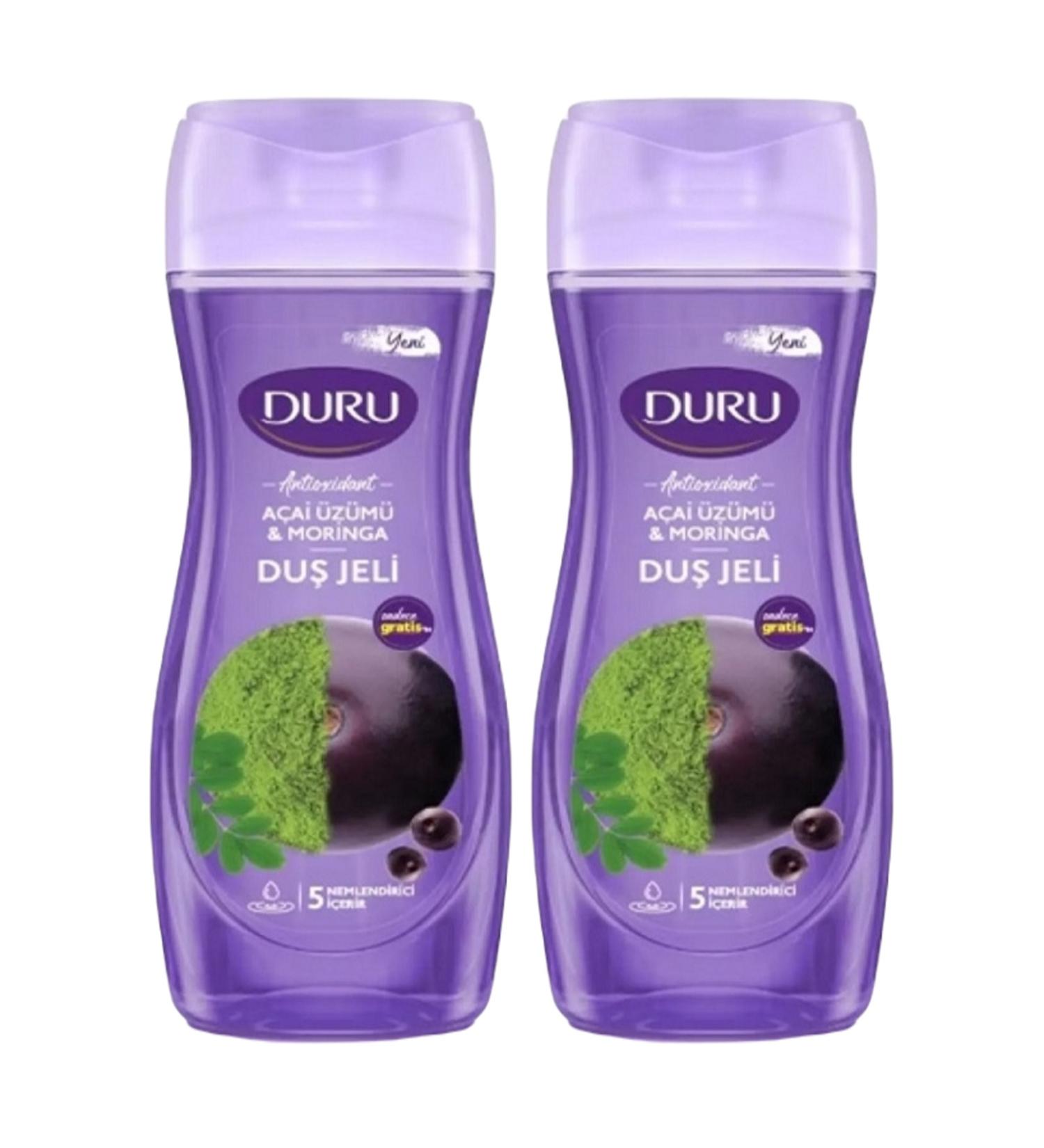 Duru Acai Berry & Moringa Shower Gel 450 Ml (2x)
