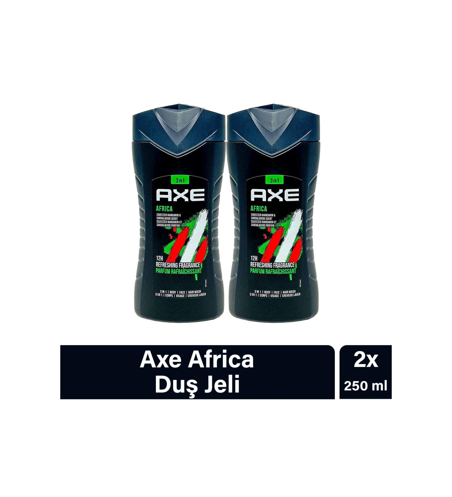 Ax Shower Gel Africa 250ml X2