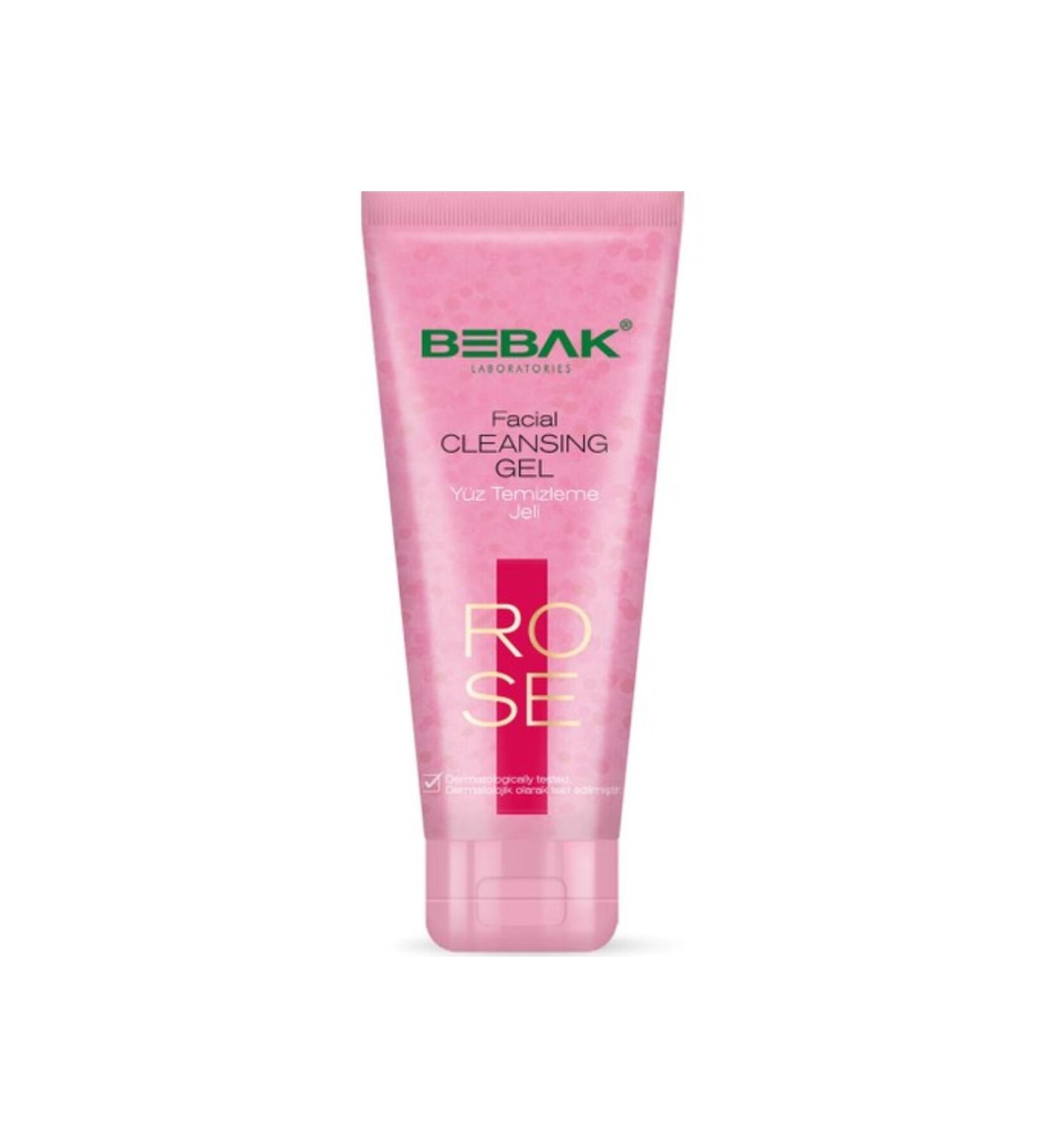 Bebak Facial Cleansing Gel - Rose Essence 150 Ml.