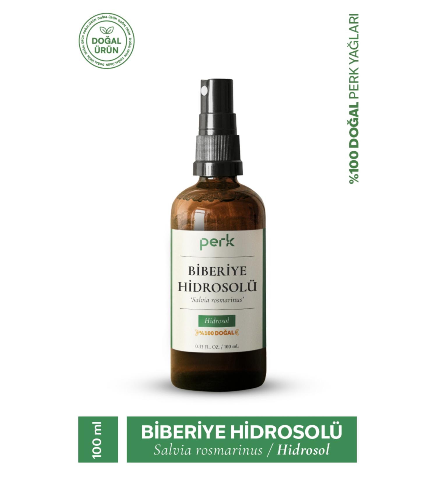 Perk 0 Natural Pure Rosemary Hydrosol 100 ml