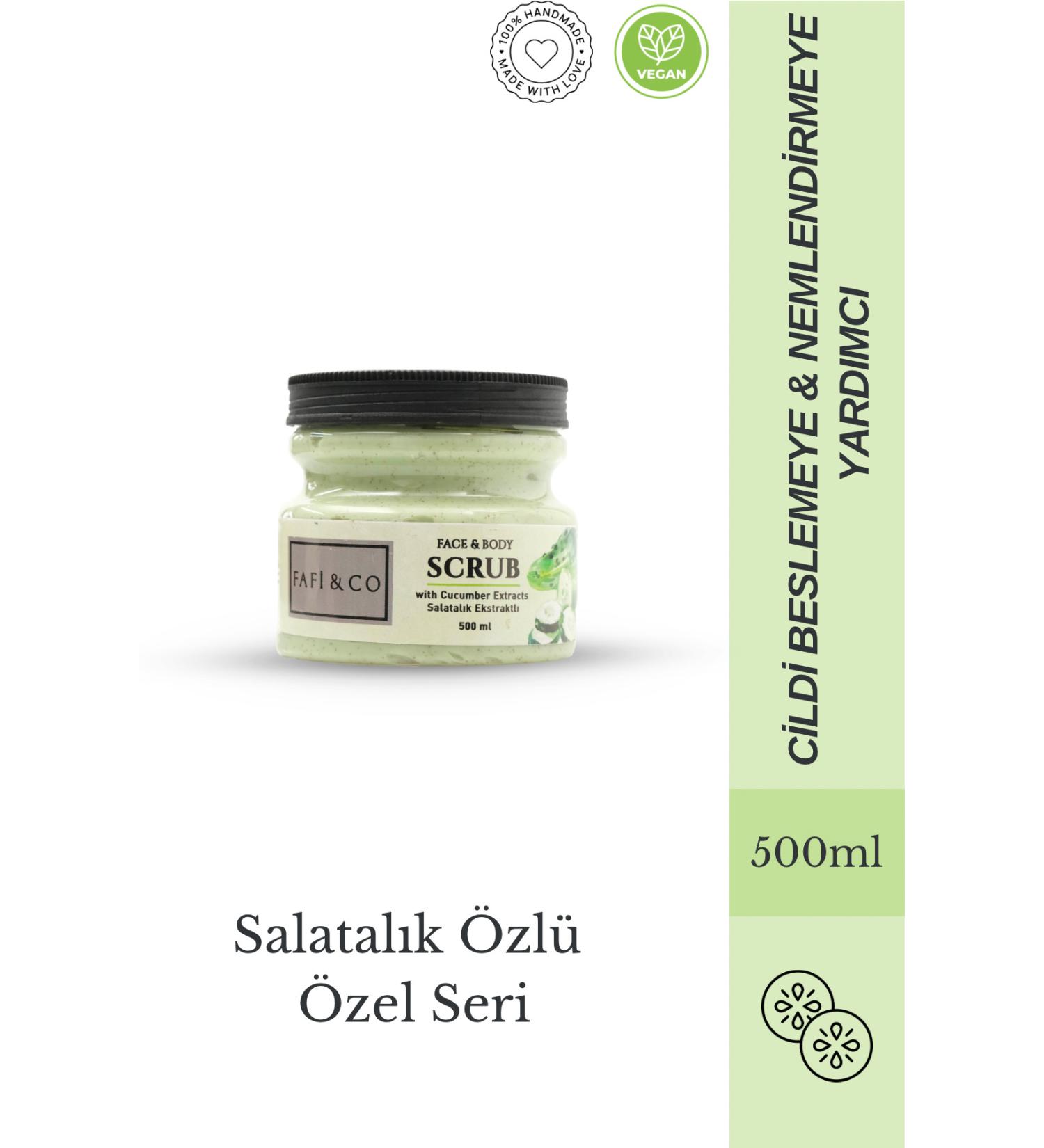 Fafi&Co Cucumber Essence Body Scrub 500 ml