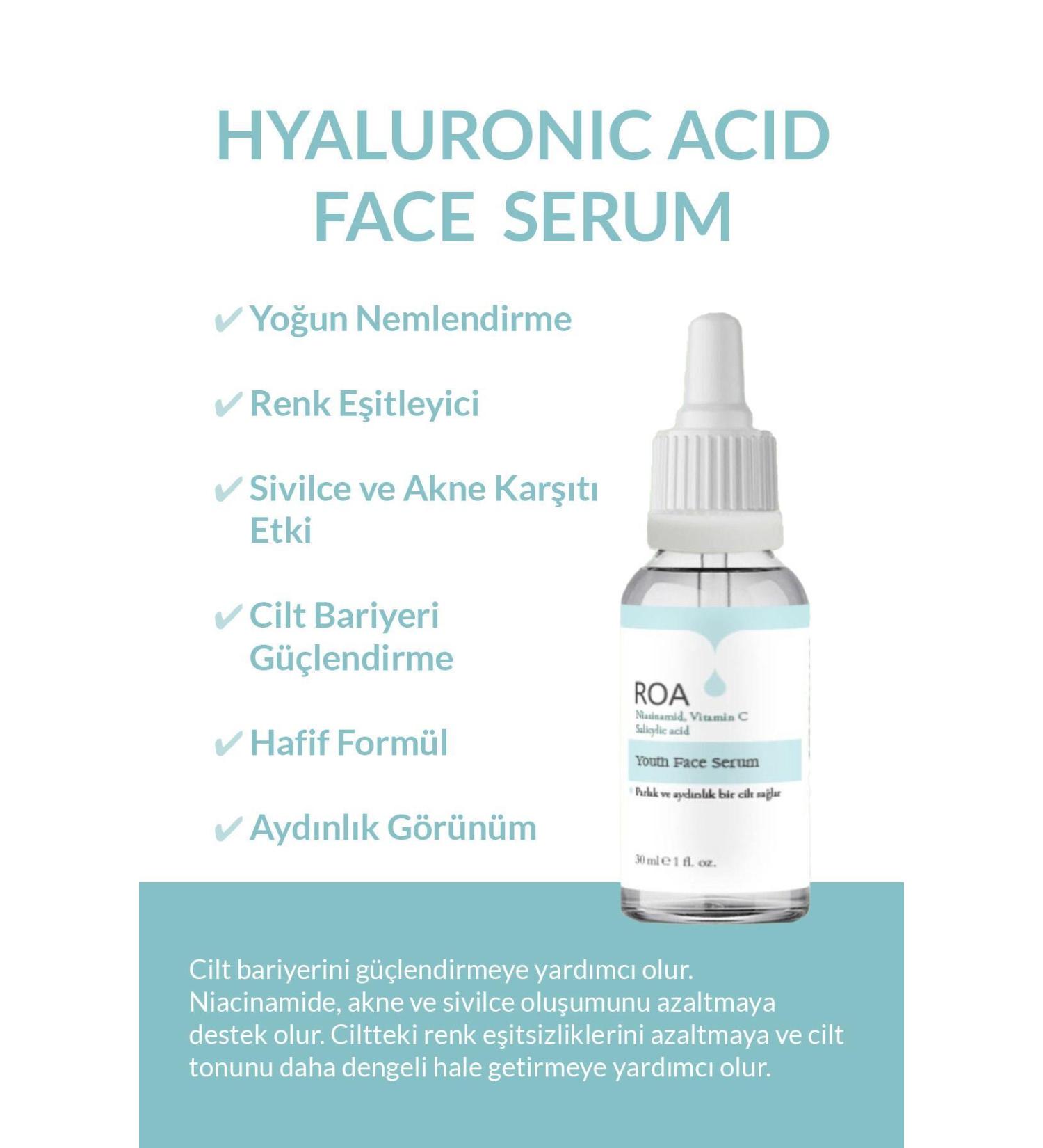 Avon Roa Herbal Hyaluronic Acid Face Serum 30 ml - Buy Online on GoSupps.com