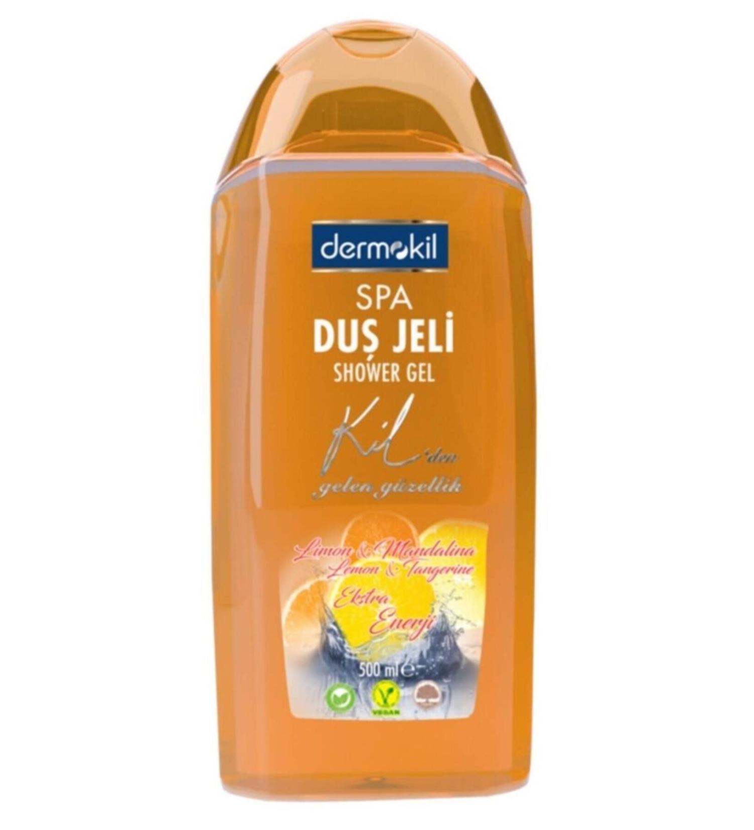 Dermokil Therapy Lemon and Tangerine Shower Gel 500 Ml
