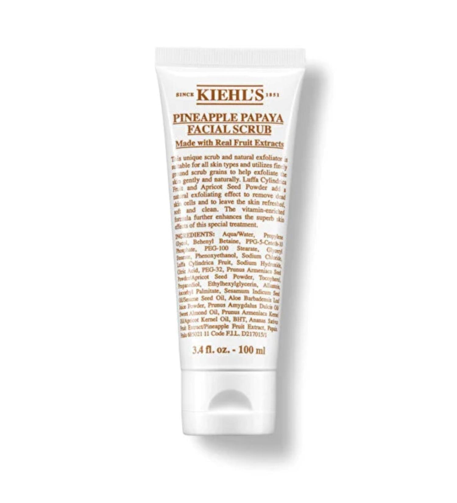 Kiehl's Pineapple Papaya Facial Scrub 100 ML Peeling