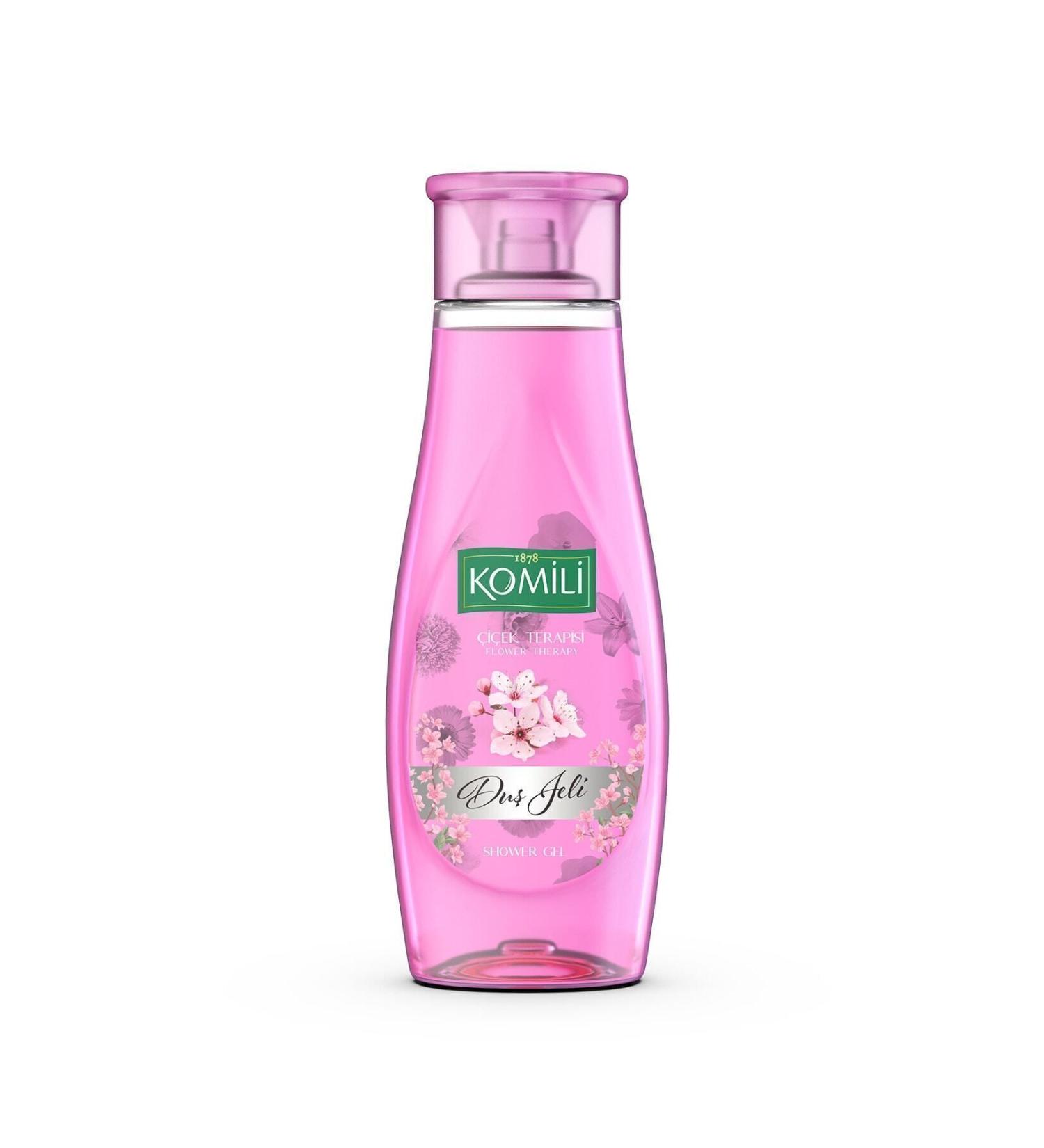 Komili Flower Therapy Vegan Shower Gel - Spring Flowers Scented - 500 ml - Buy Online on GoSupps.com