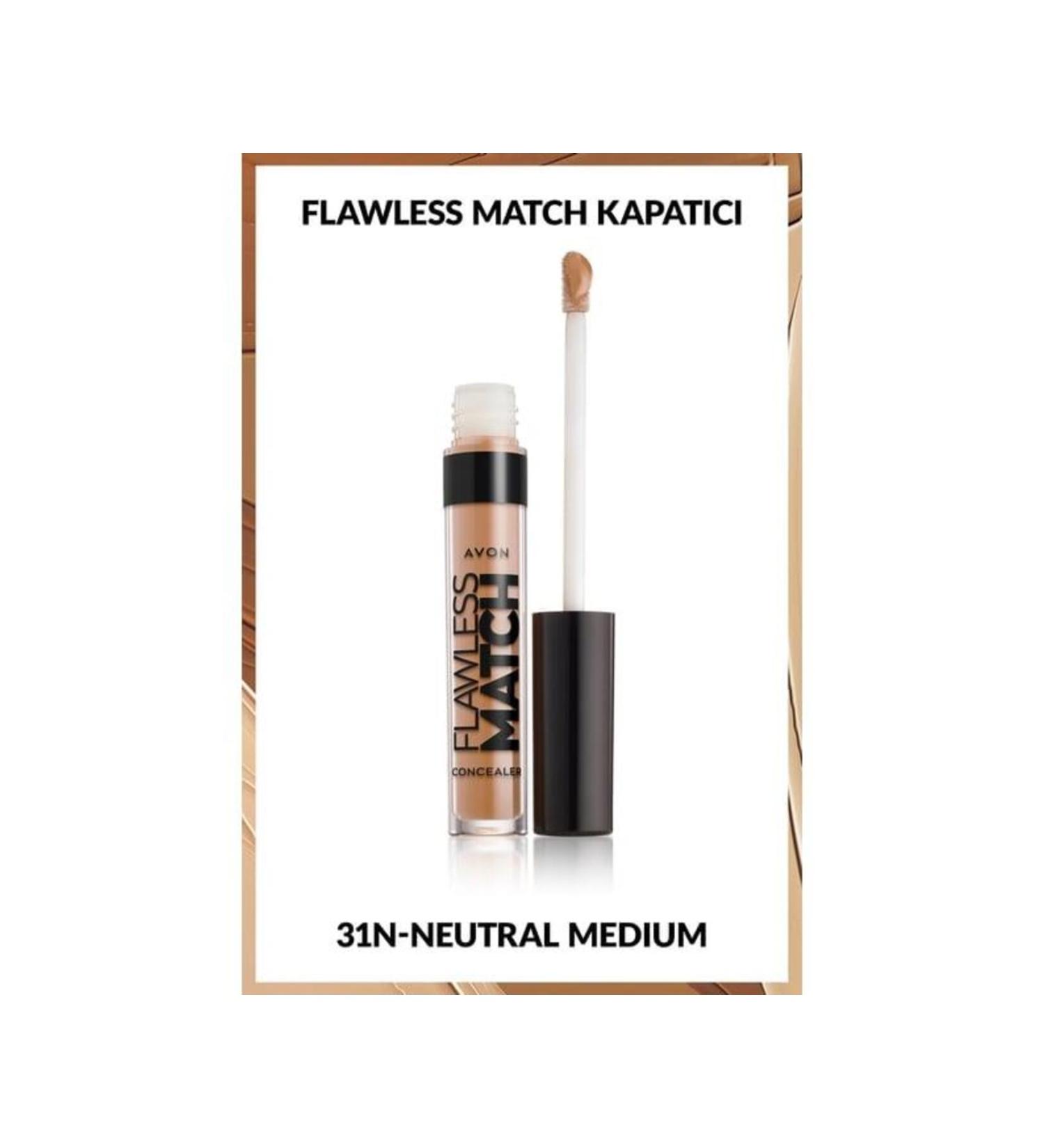 Avon Flawless Match Liquid Concealer Neutral Medium 31n - Buy Online on GoSupps.com