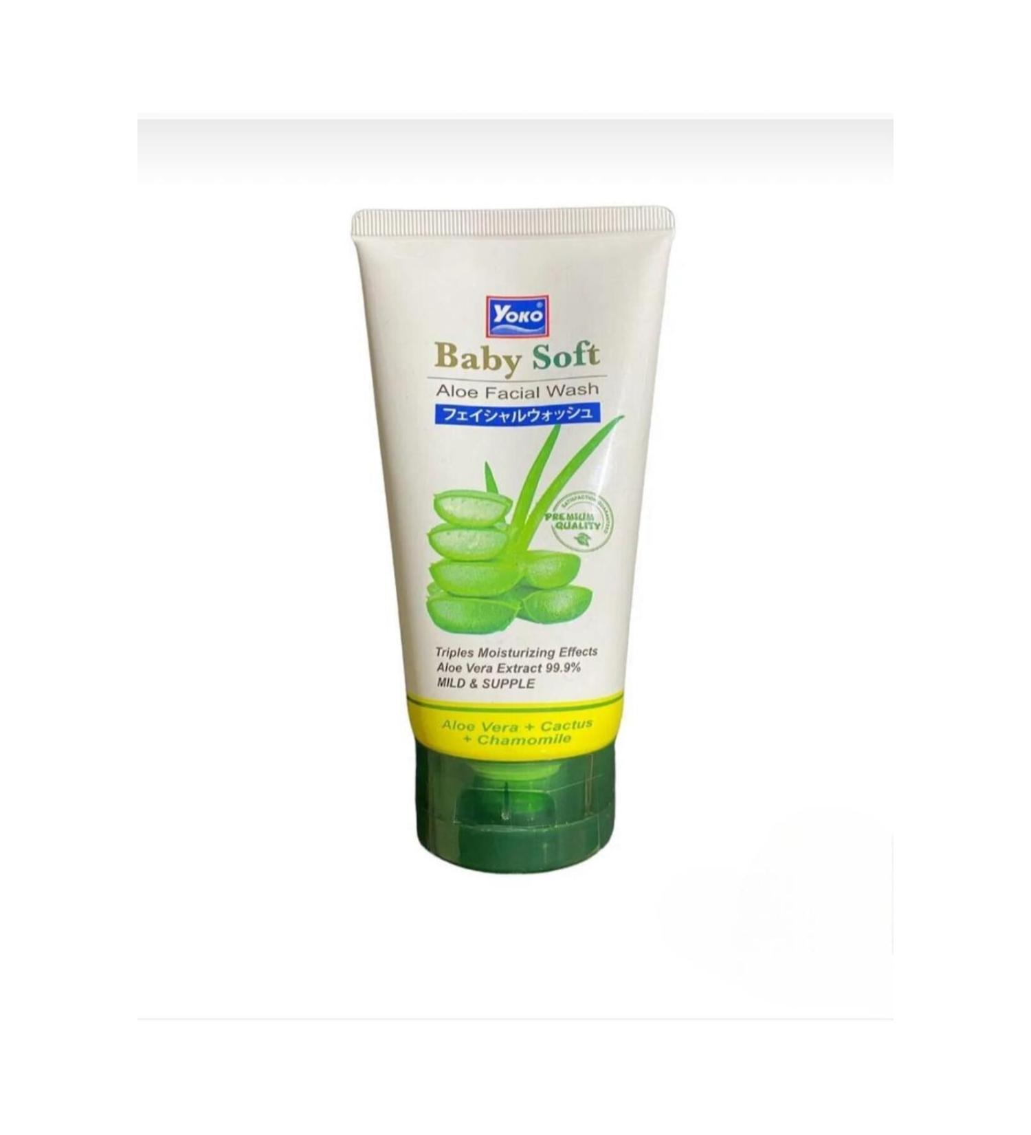 YOKO Aloe Vera Face Wash (CLEANSING) Gel 150 ml