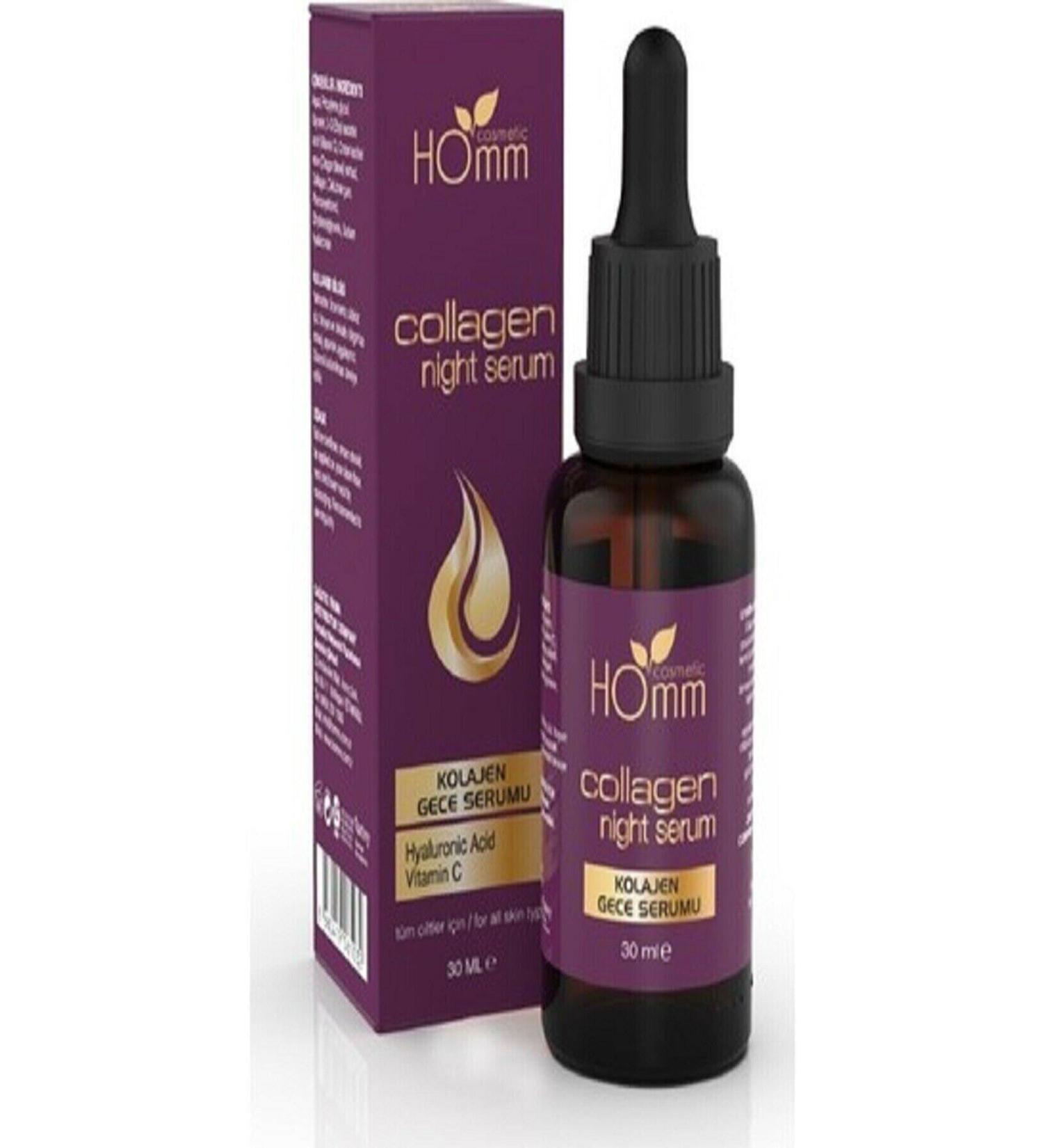 Homm Life Homm Collagen Night Serum - Buy Online on GoSupps.com