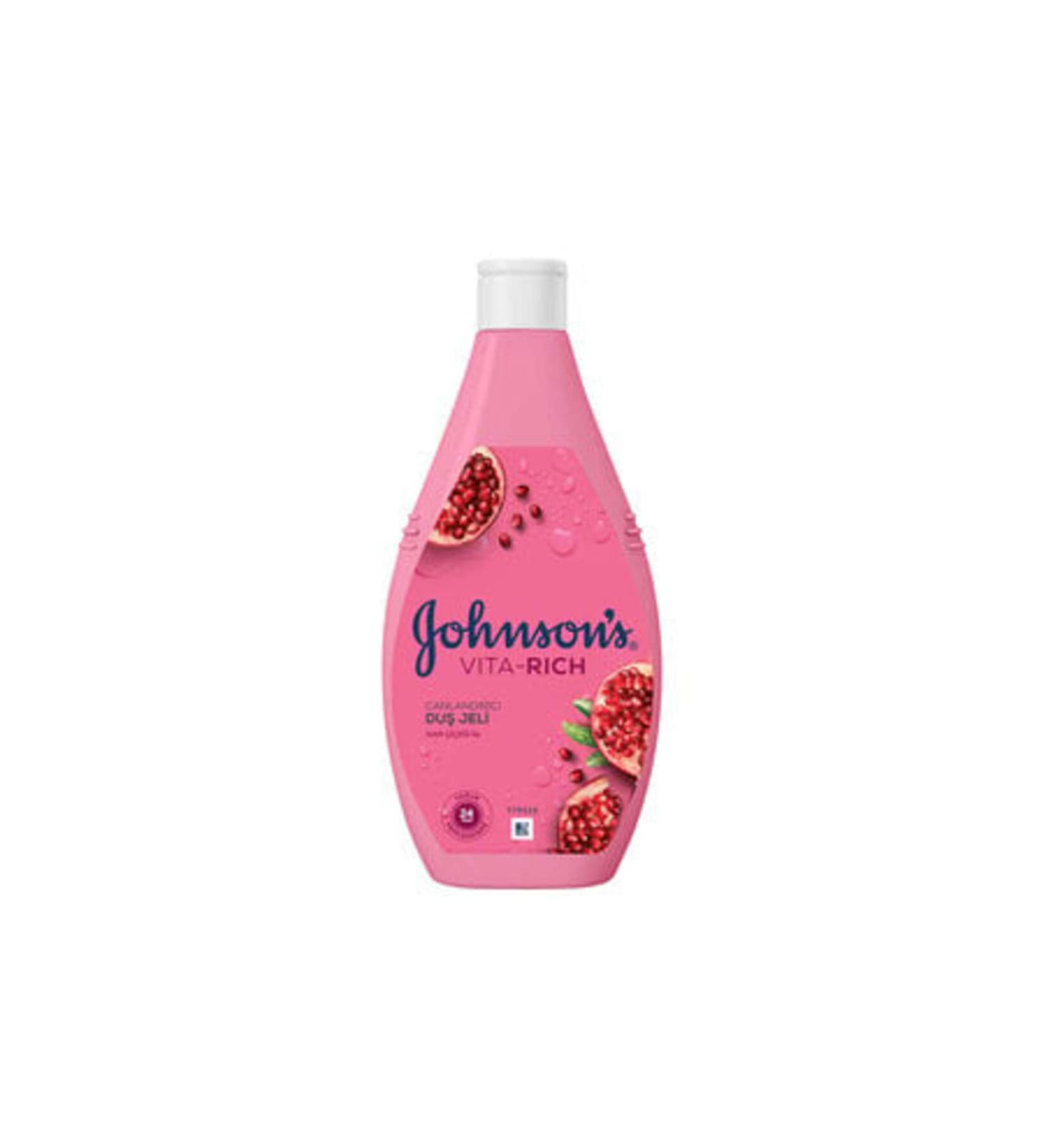 Johnson's Vita-rich Pomegranate Flower Revitalizing Shower Gel 400Ml ( 1 PIECE )