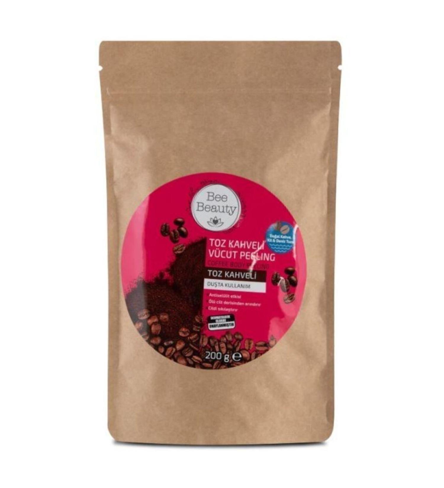 Bee Beauty Powder Coffee Body Peeling 200 gr