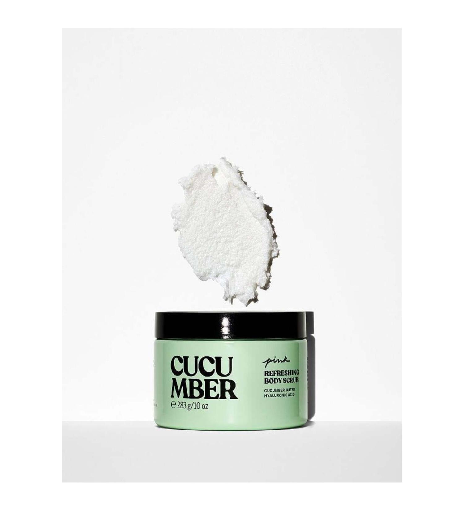 PINK Cucumber Body Scrub