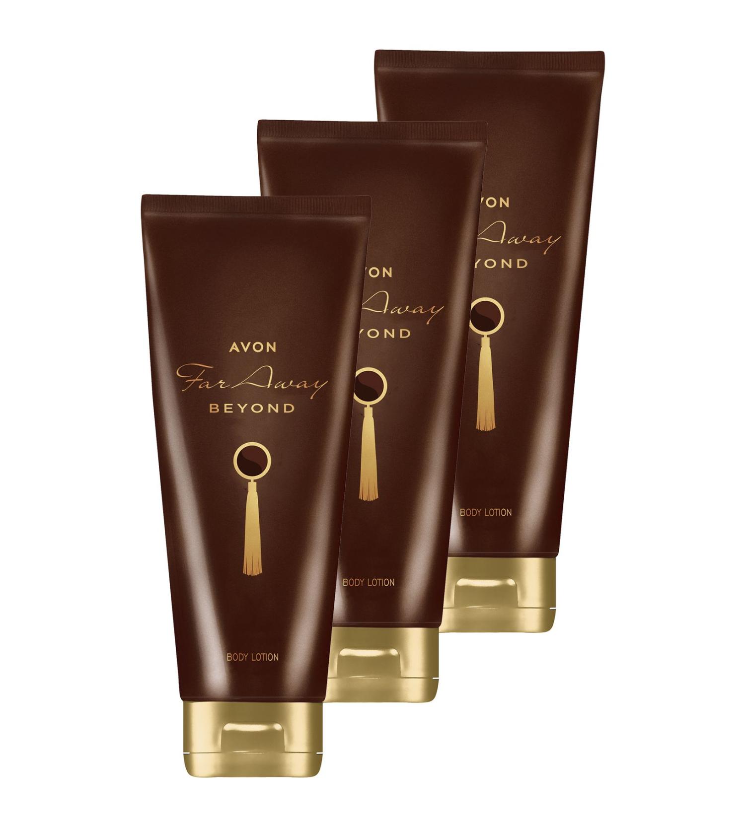 Avon Far Away Beyond Body Lotion 125 Ml. Triple Set - Buy Online on GoSupps.com