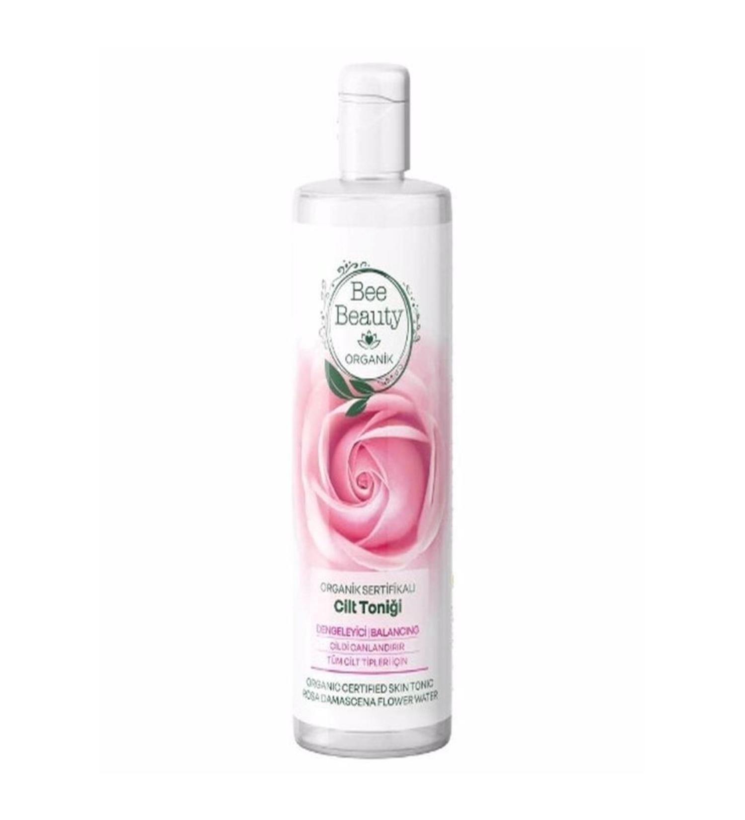 Bee Beauty Organic Certified Rose Skin Toner 200 Ml Revitalizing