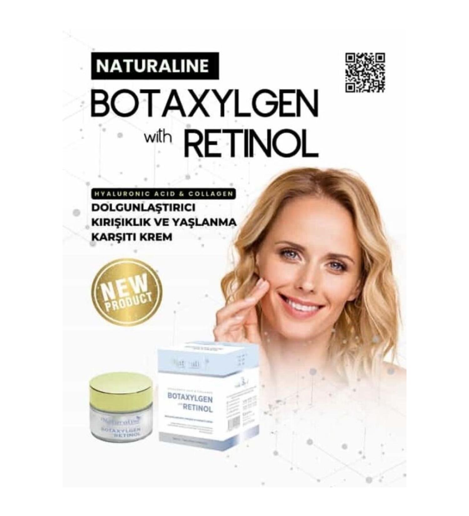 Naturaline Hyaluronic Acid & Collagen Cream Botaxylgen Retinol - Buy Online on GoSupps.com