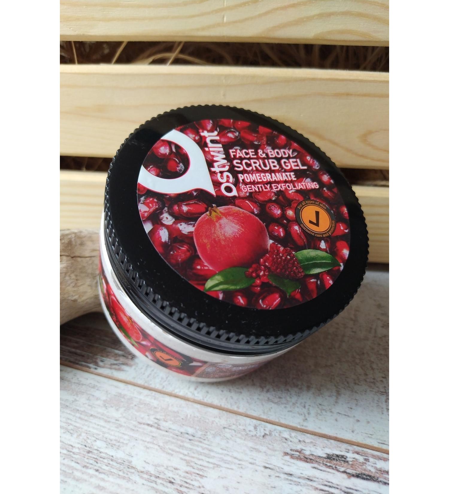 Ostwint Face and Body Peeling Scrub Gel Pomegranate 300ml Elsevkozmetik