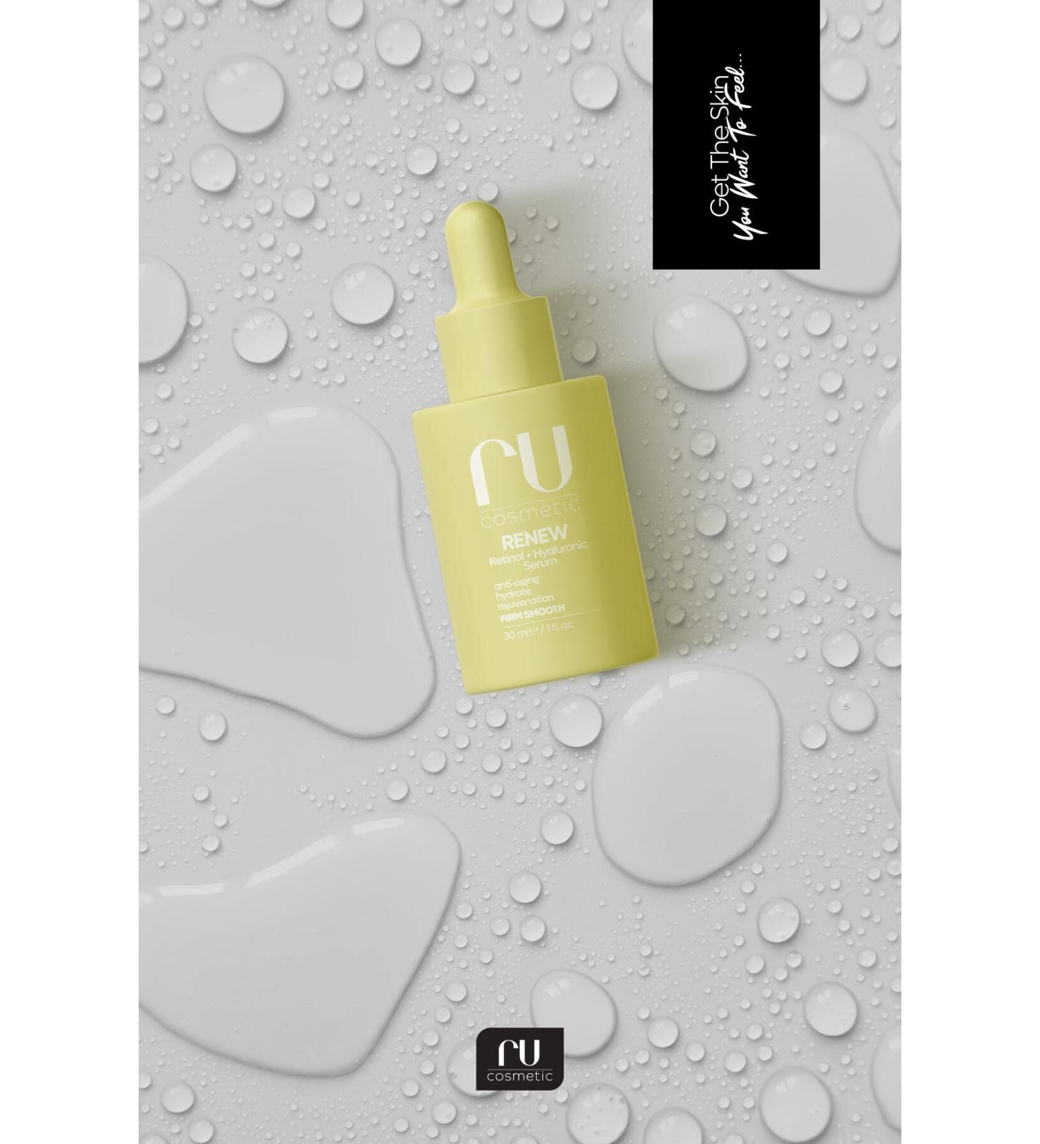 ru cosmetic Retinol Serum Hyaluronic Acid Ceramide Skin Serum Skin Care 30 ml