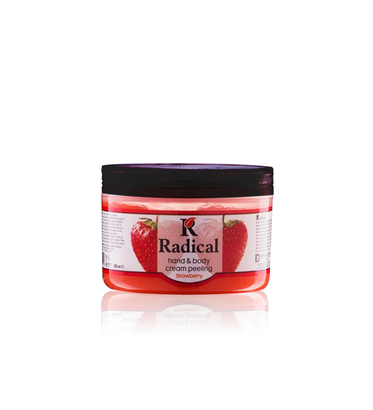 Radical Spa Hand & Body Peeling Strawberry 400 ml