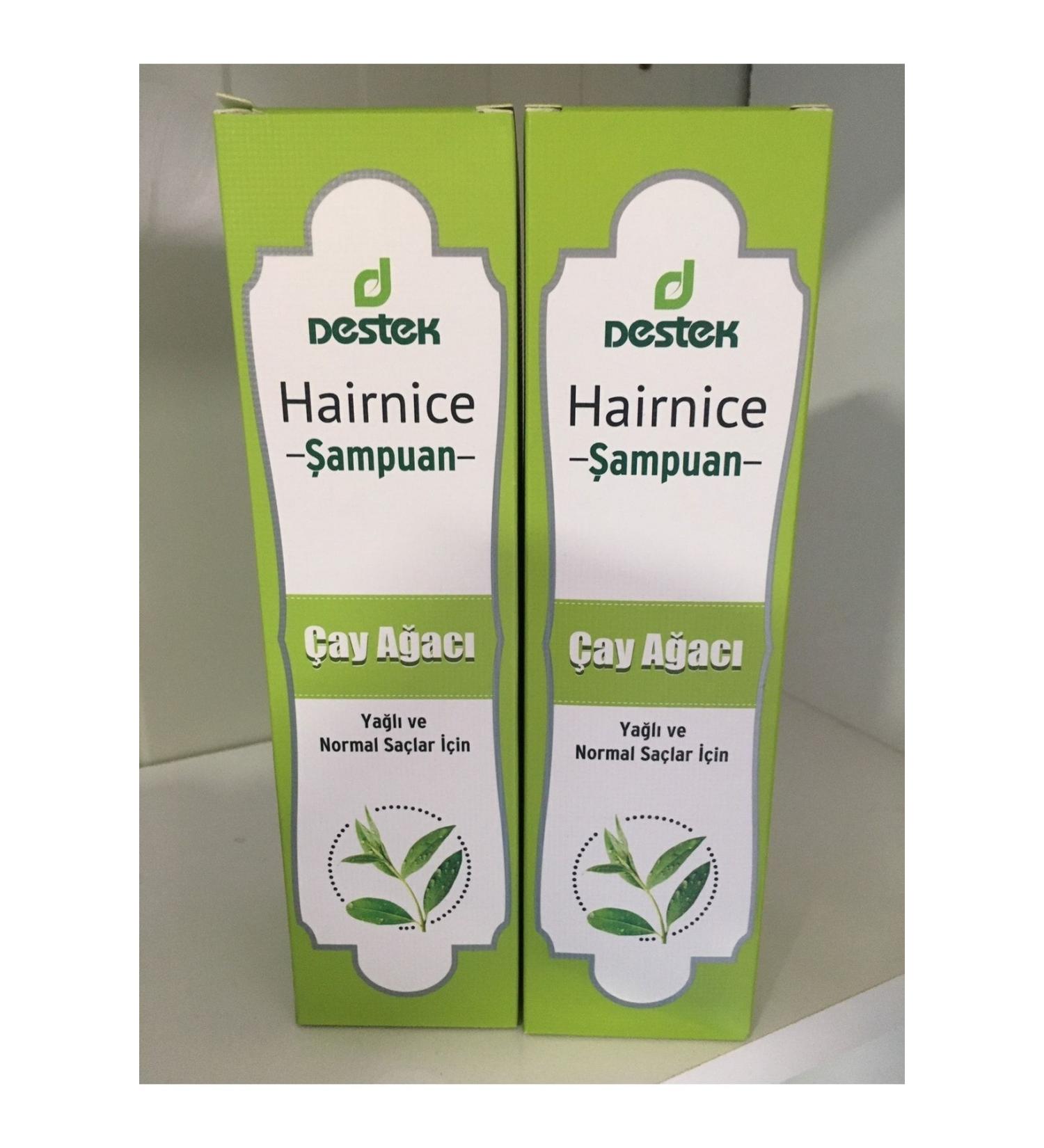 Support Hairnice Tea Tree - Menthol Shampoo 330 ml 2 Pieces