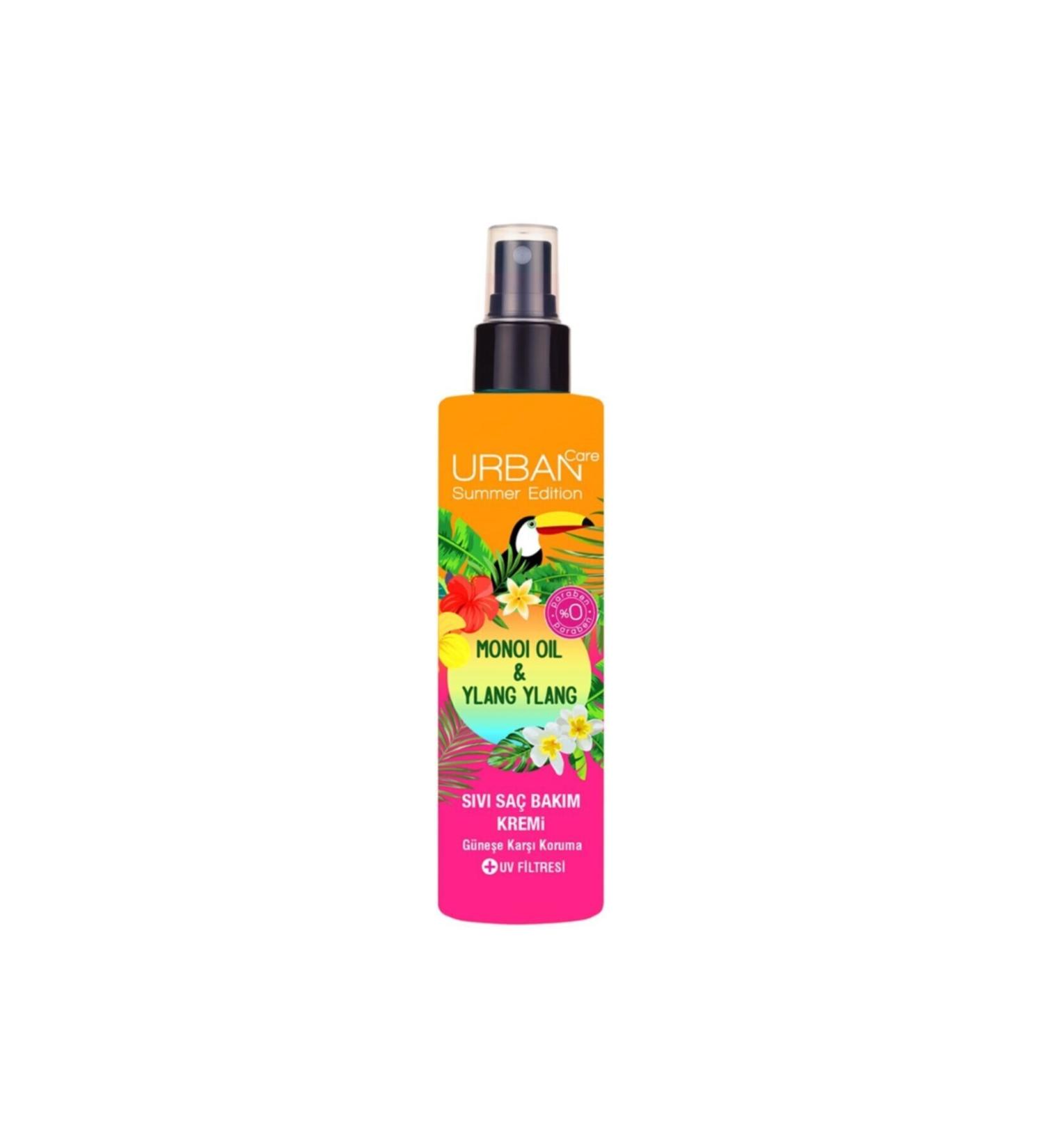 Urban Care Monoi Oil & Ylang Ylang After Sun Protection Liquid Hair Care Cream 200 ml
