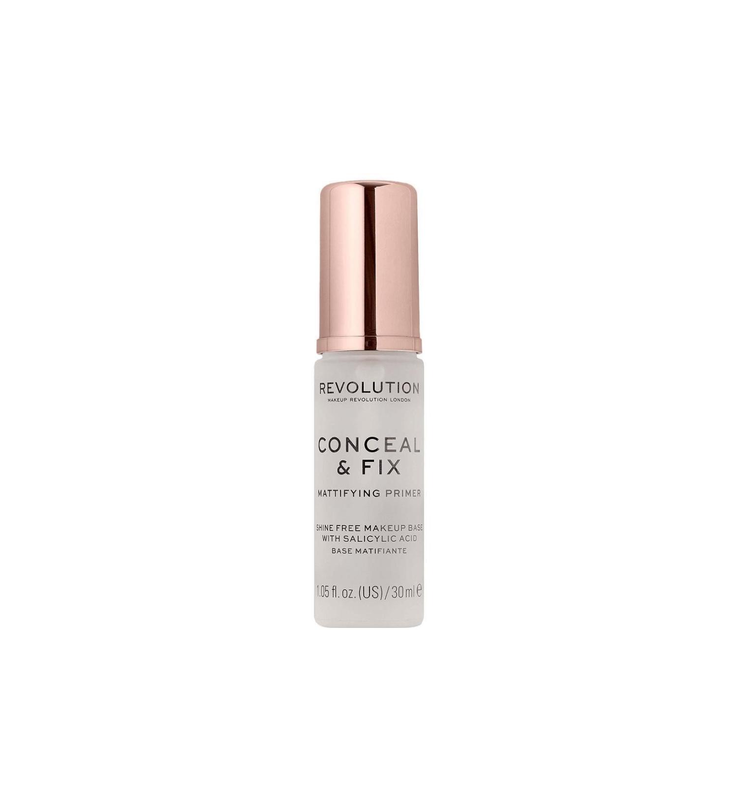 Revolution Conceal & Fix Mattifying Blemish Reducing Makeup Base - Buy Online on GoSupps.com