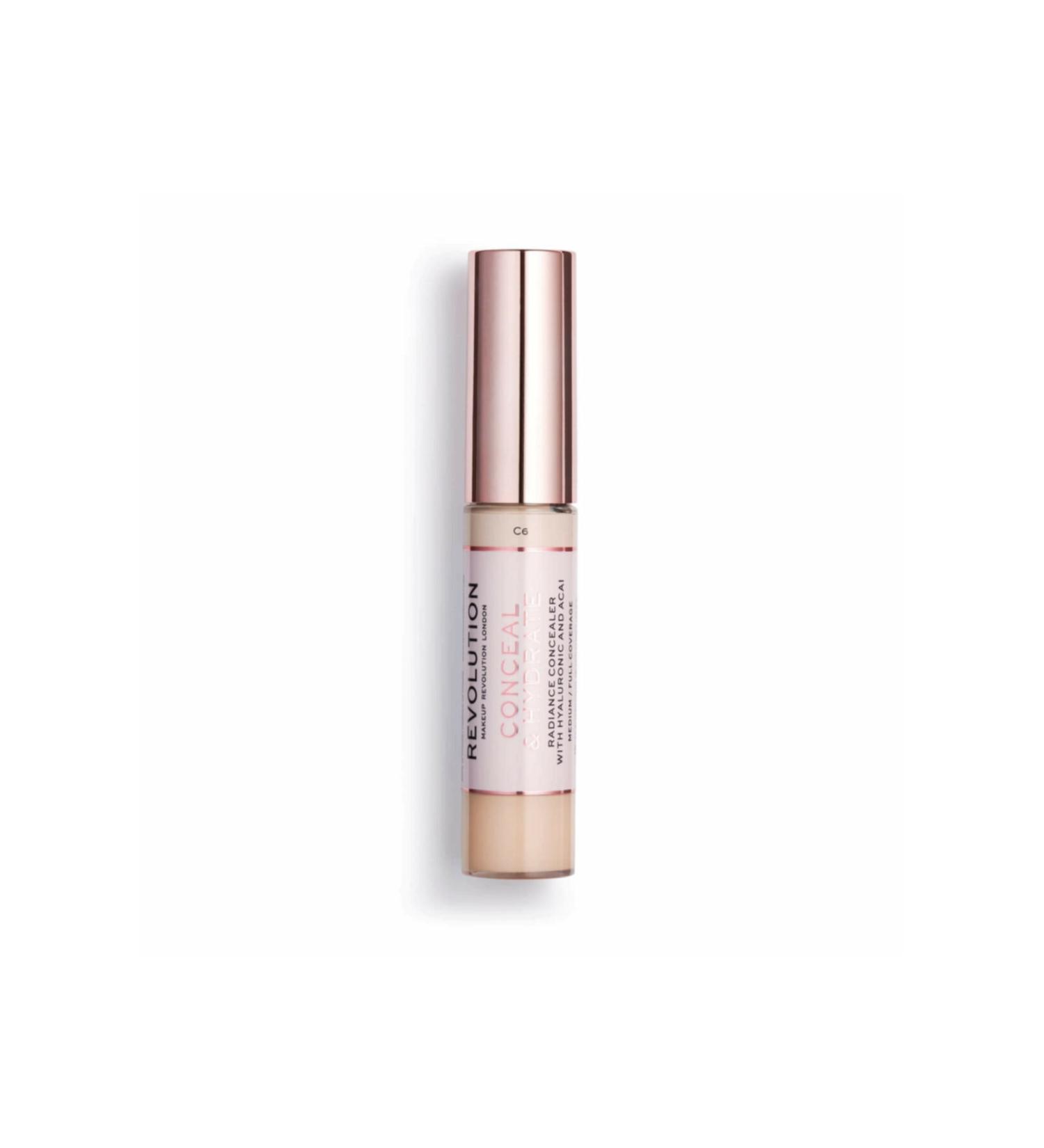 Revolution Conceal & Hydrate Concealer C6 - Buy Online on GoSupps.com