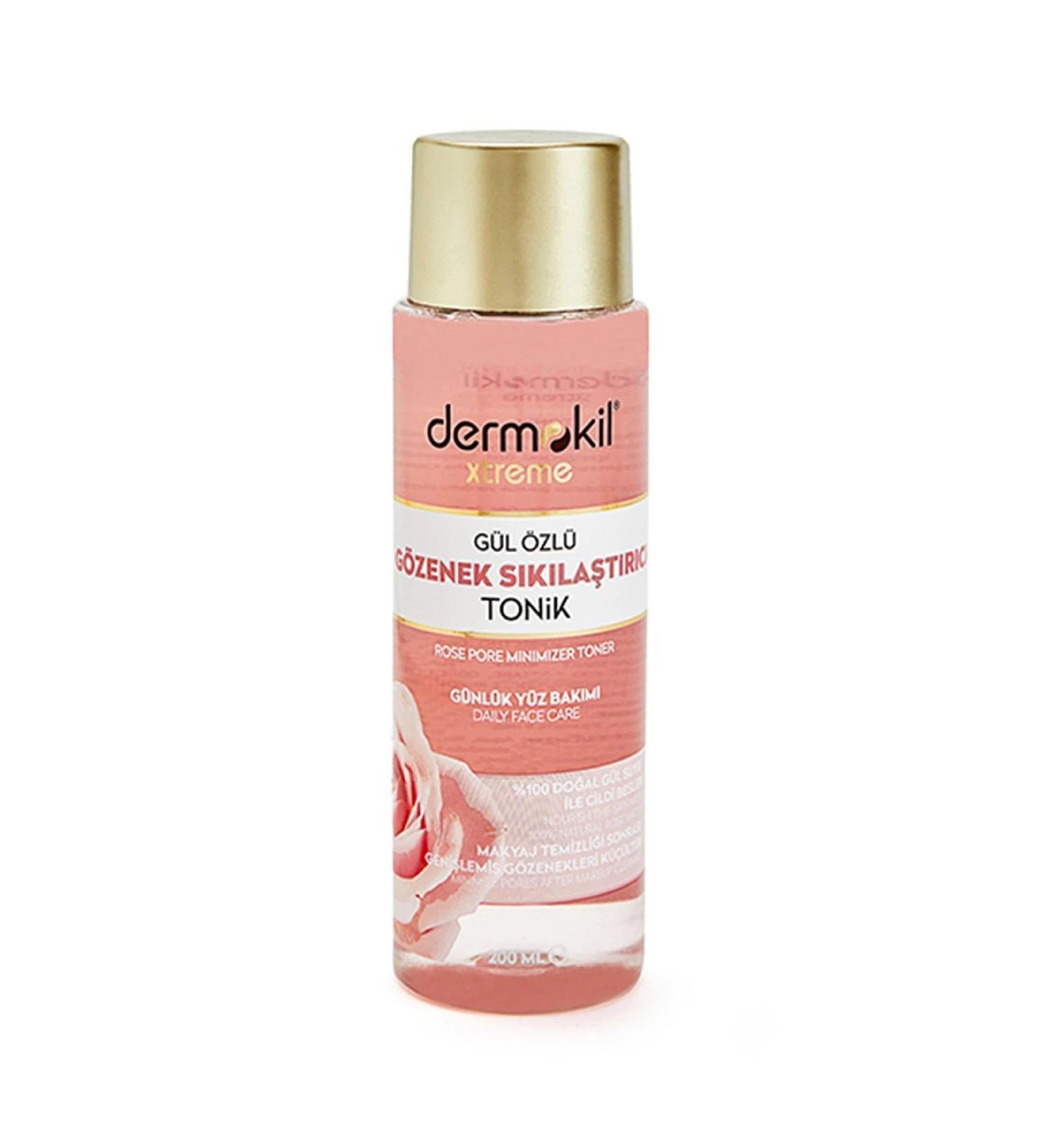 Dermokil Rose Extract Pore Tightening Tonic 200 ml - Buy Online on GoSupps.com