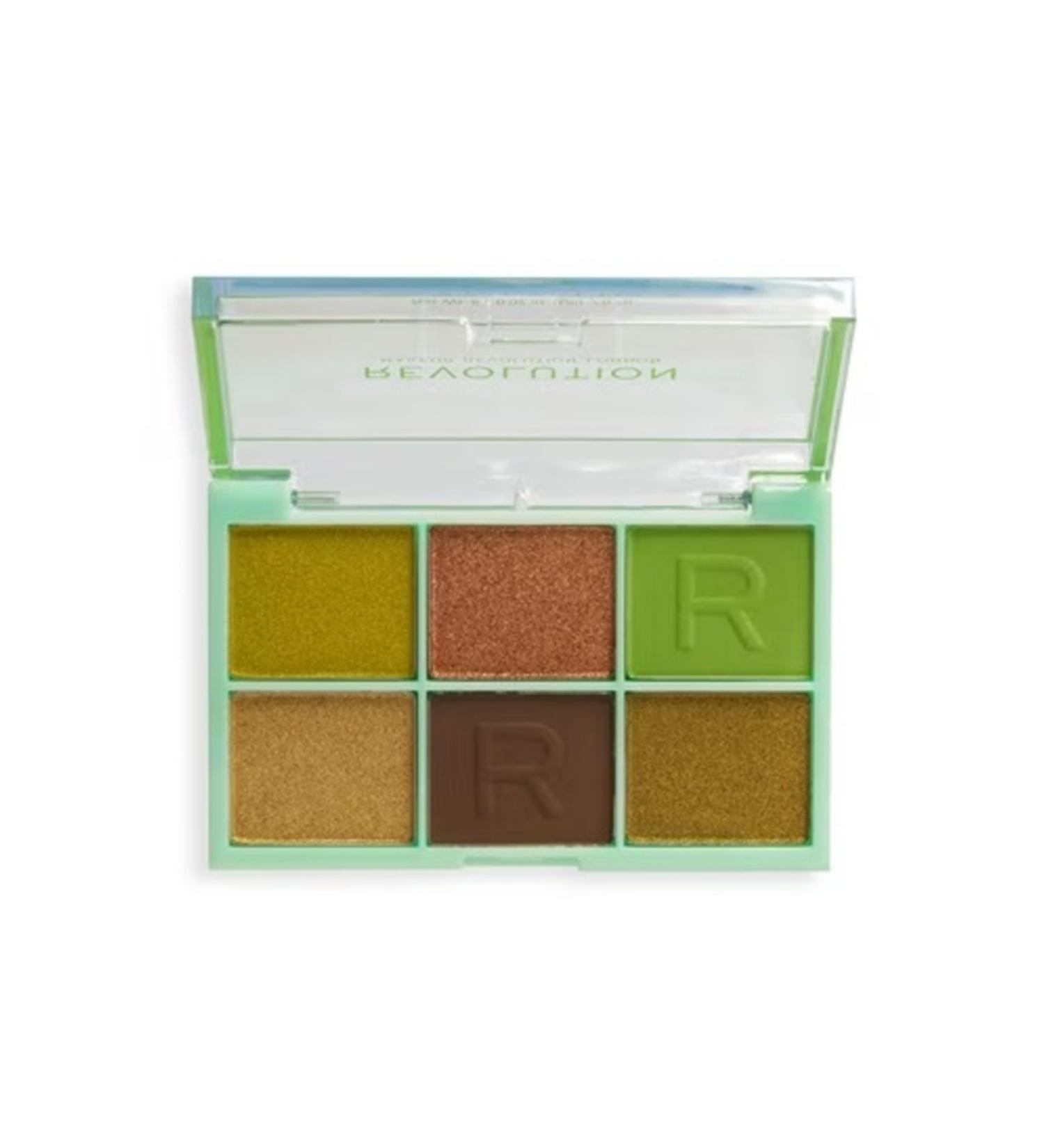 Revolution Eyeshadow Palette Mini Reloaded It's Green