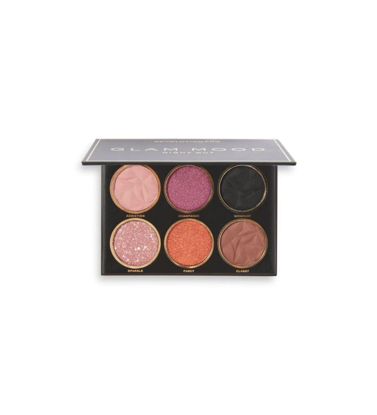Revolution Pro Glam Mood Eyeshadow Palette (Night Out) - Buy Online on GoSupps.com