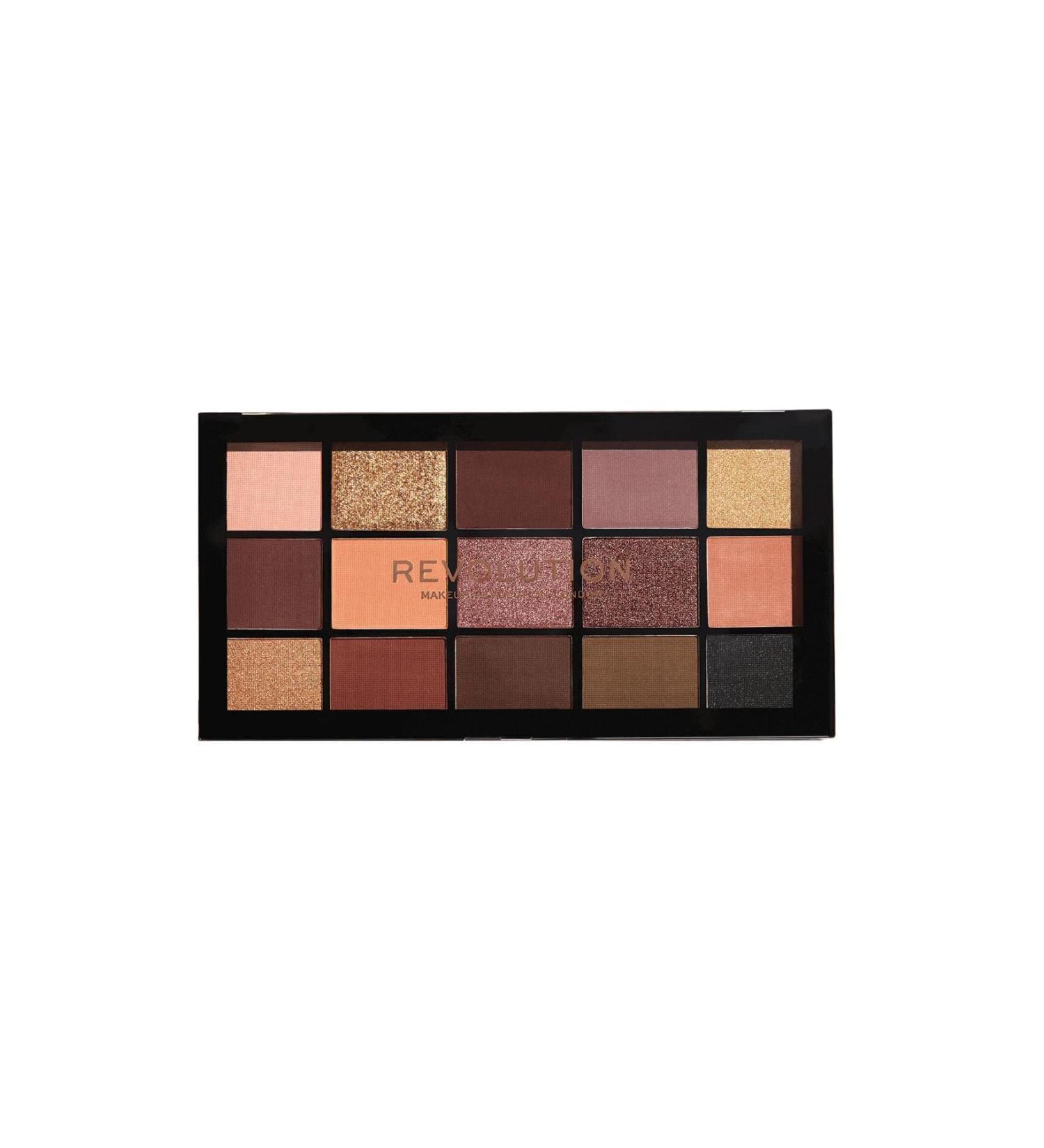 Revolution High Pigmentation Natural Finish Eyeshadow Palette That Provides a Smooth Look