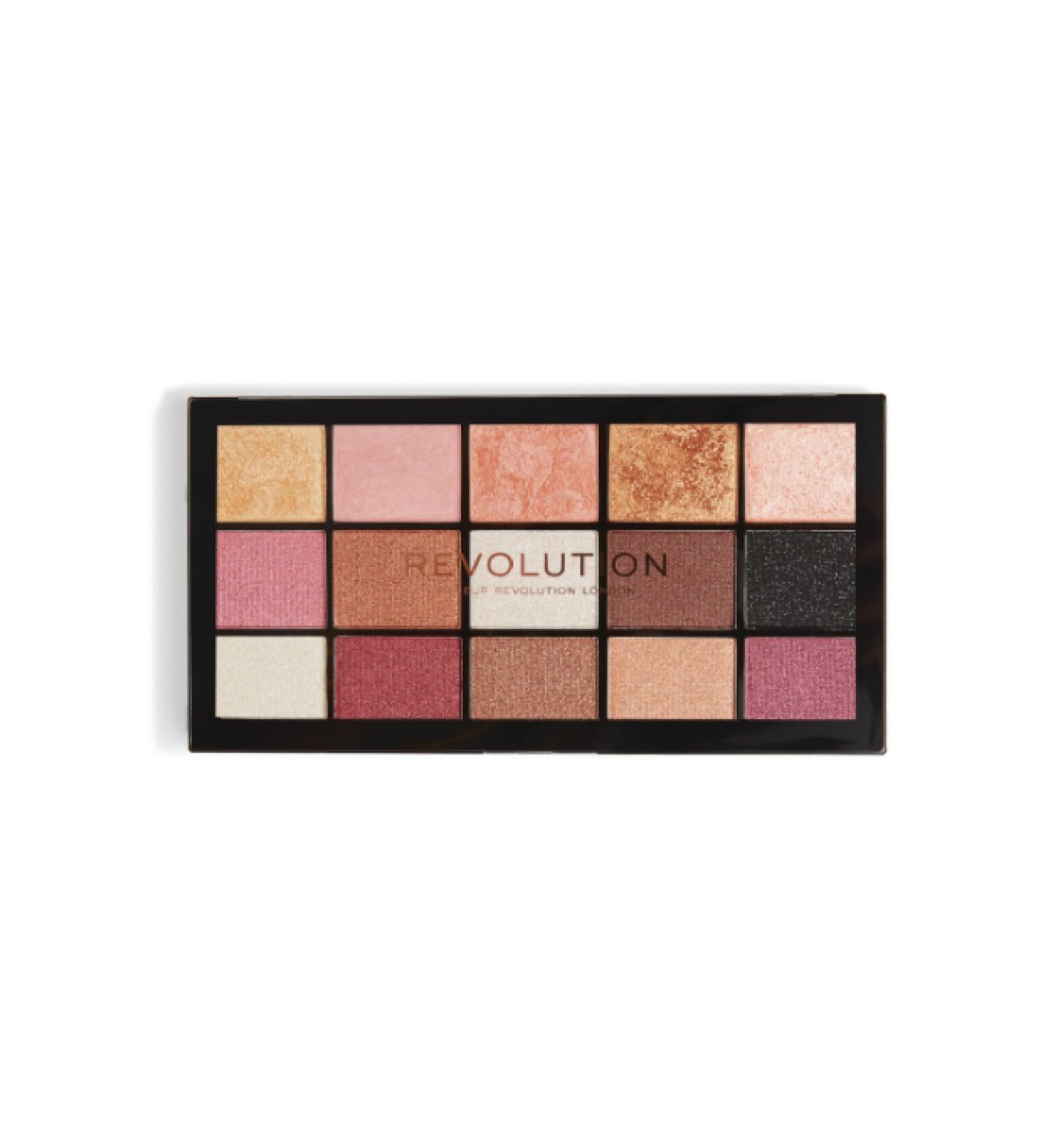 Revolution Reloaded Affection Lasting All Day 15 Color Intensely Pigmented Eyeshadow Palette - Buy Online on GoSupps.com
