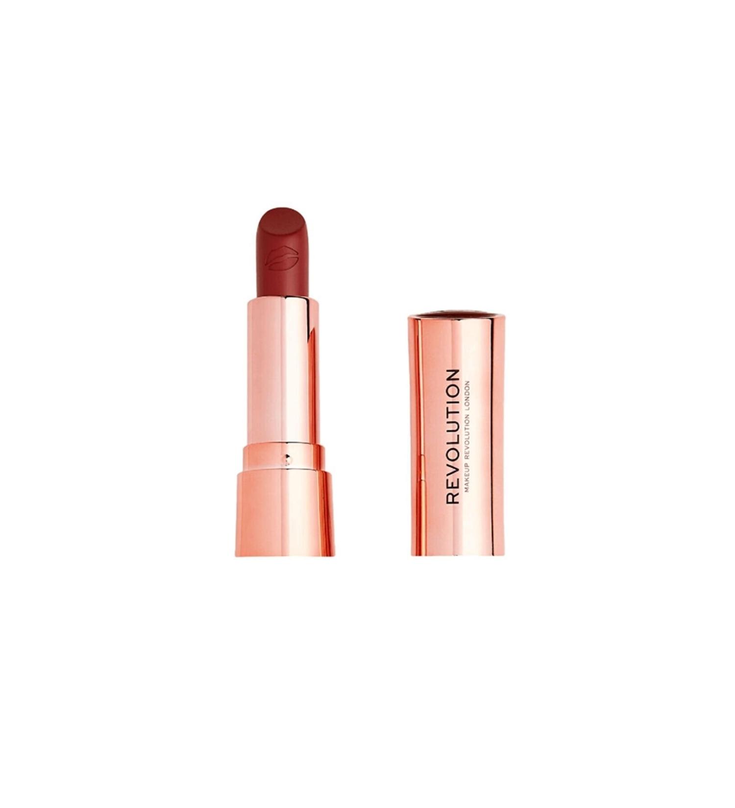 Revolution Satin Lipstick - Satin Kiss Lipstick Rose 6566