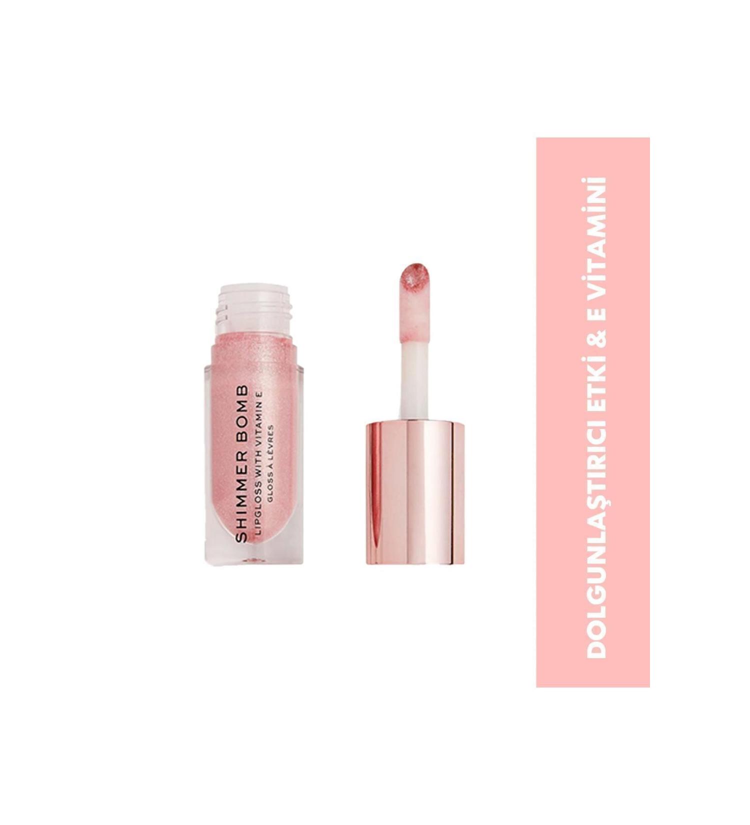 Revolution Shimmer Bomb Plumping Glimmer Lip Gloss - Buy Online on GoSupps.com