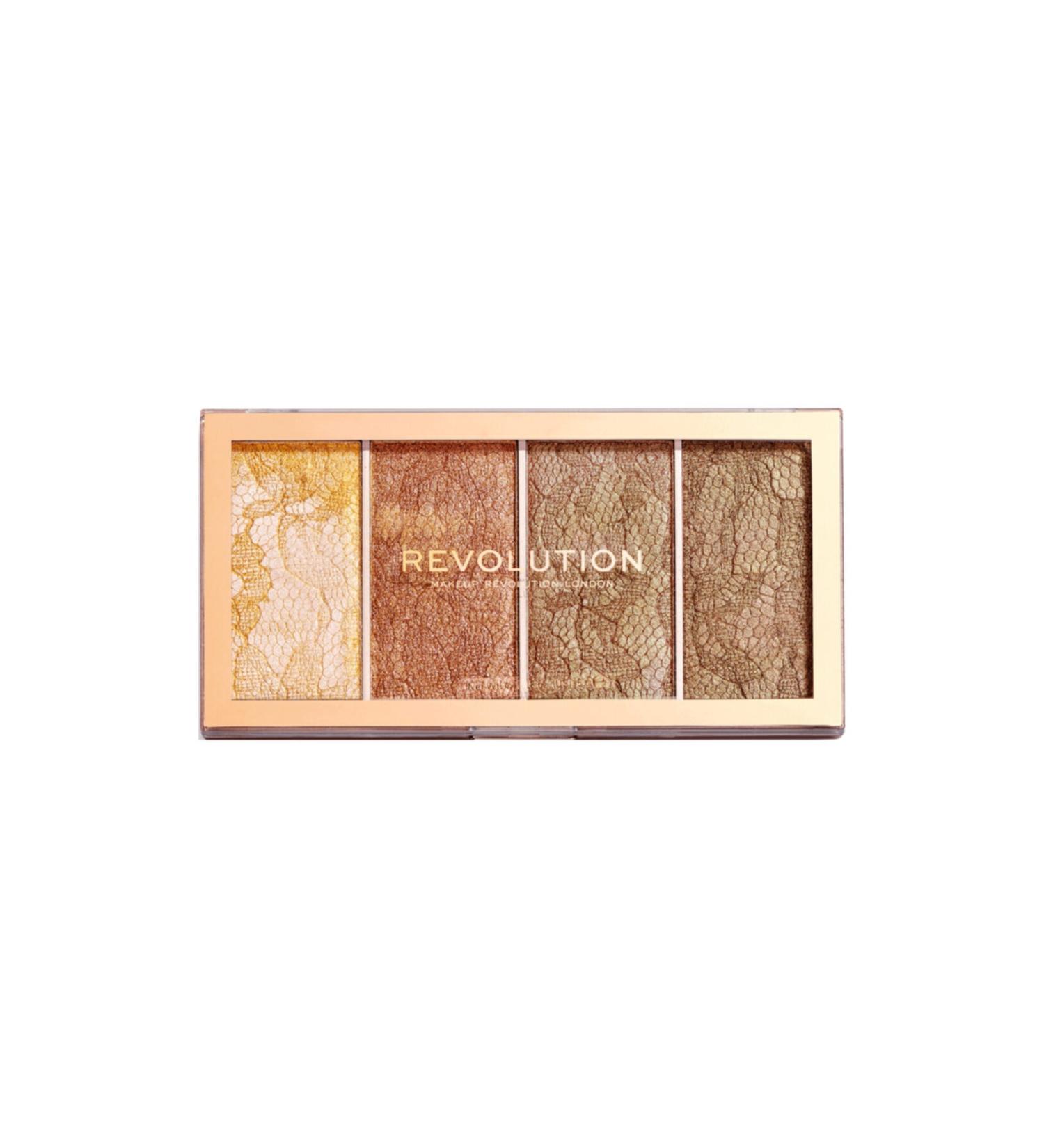 Revolution Vintage Lace Highlighter Palette t