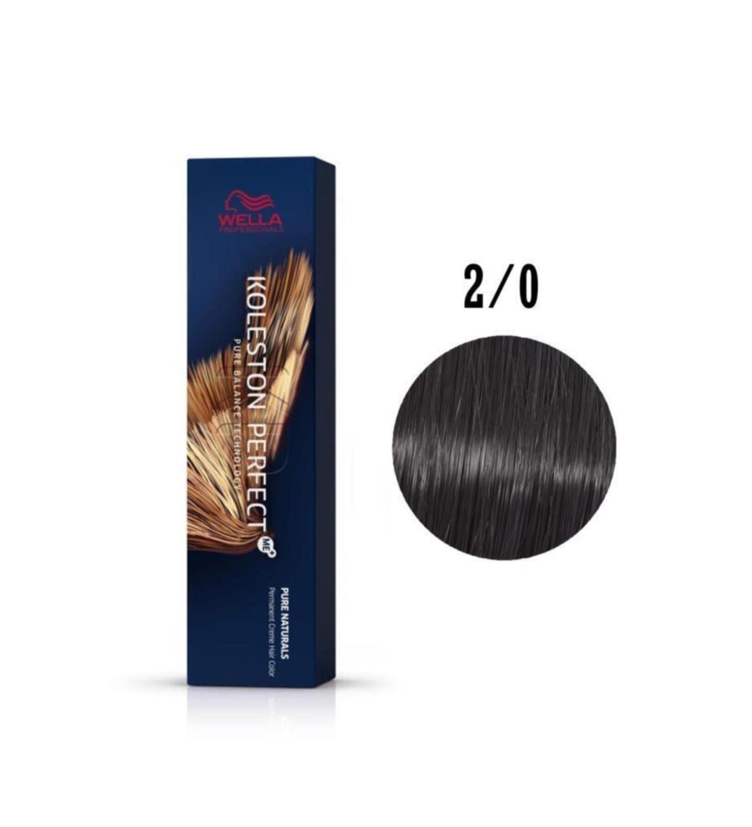 Wella Koleston Hair Dye - Perfect 2.0 Black 8005610659589