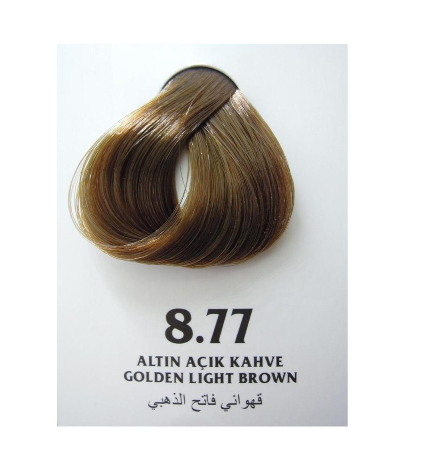Clemency Farmavita Hair Dye Golden Light Brown 8.77 60gr.