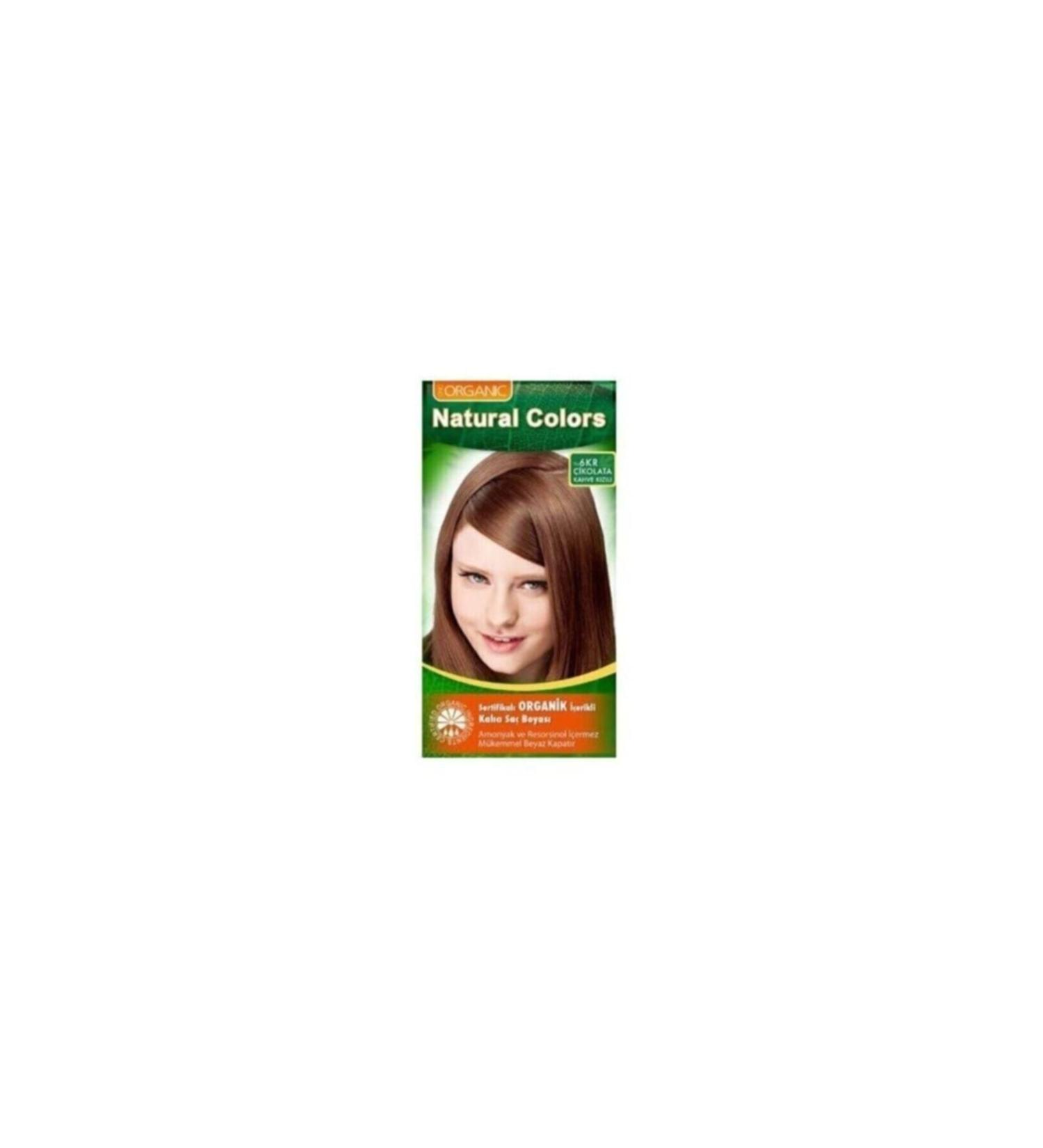 Organic Natural Colors Natural Colors 6kr Chocolate Brown Organic Hair Dye