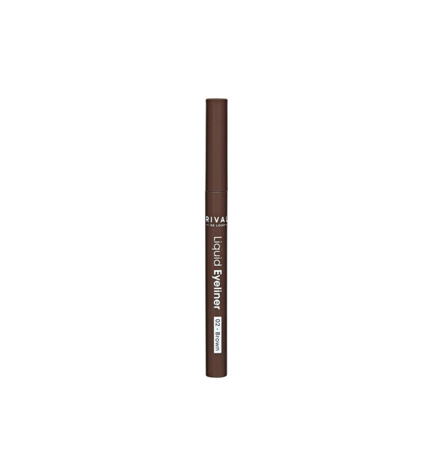 Rival De Loop Brand: Liquid Eyeliner Pen No: 02 Brown