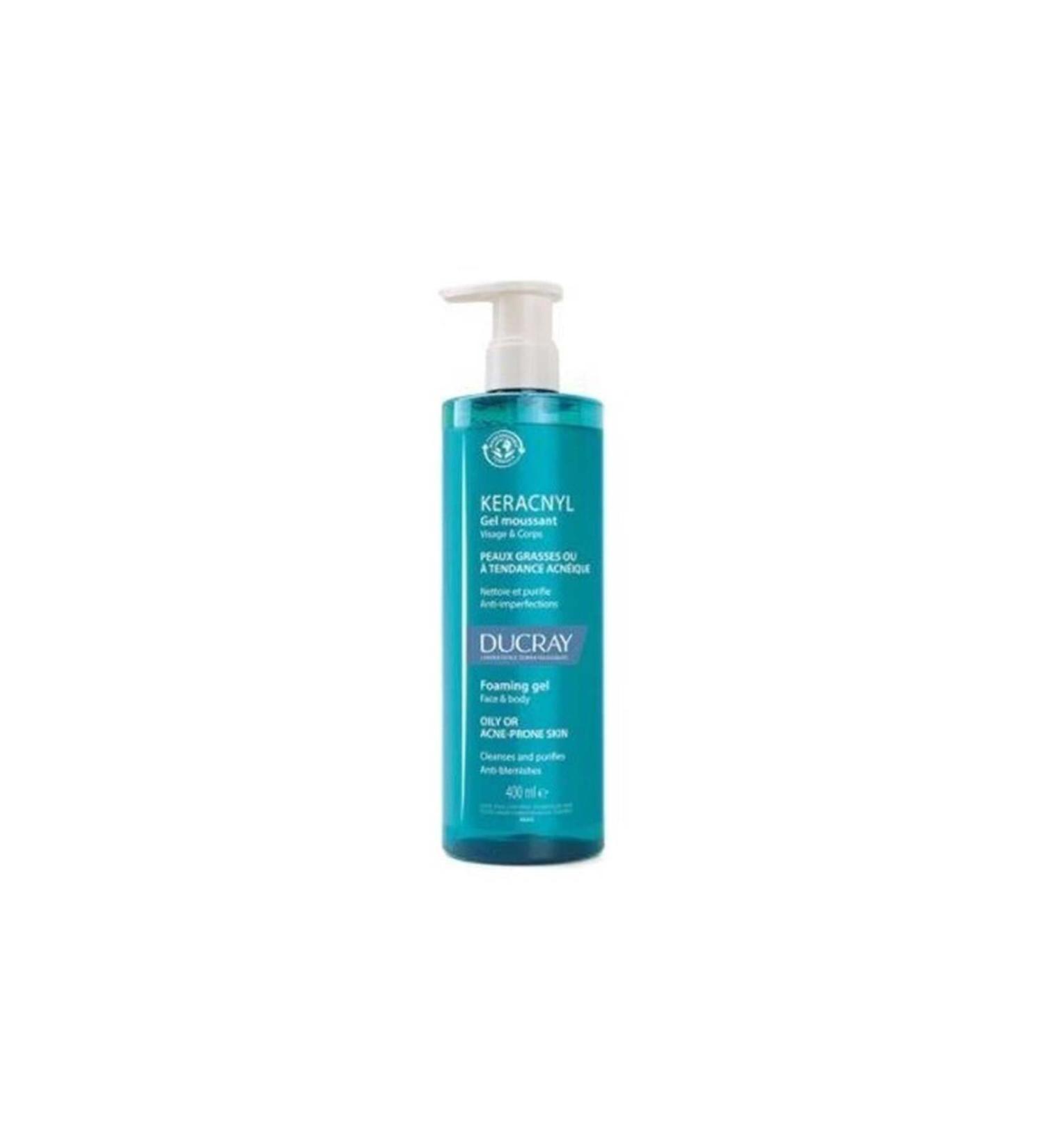 Ducray Keracnyl Gel Moussant Foaming Gel 400 ml