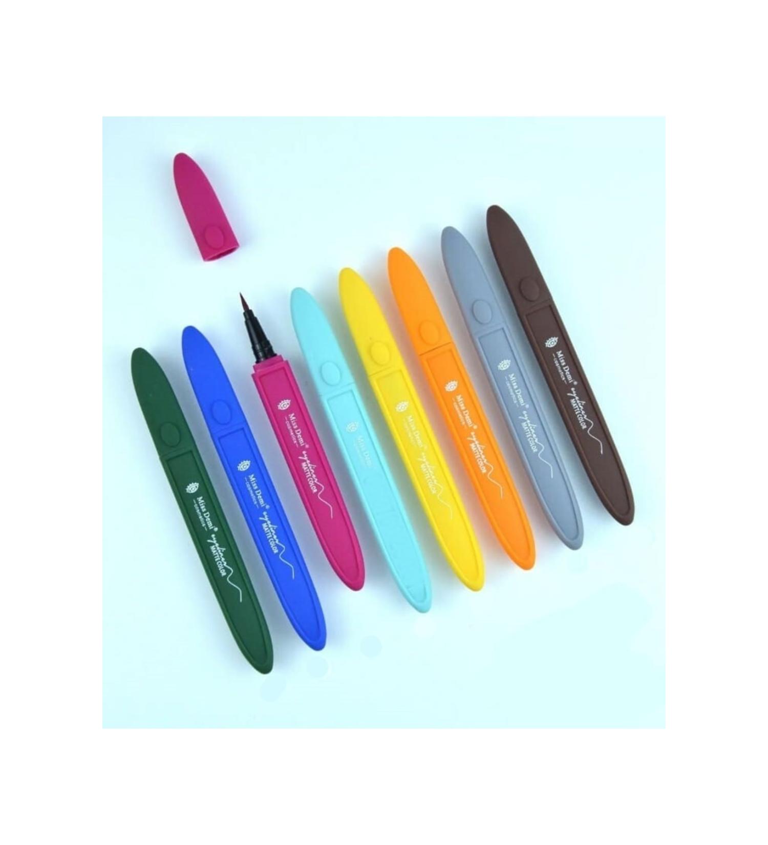 ROWENAROSE 8 Colored Pencil Eyeliner Set Large Size